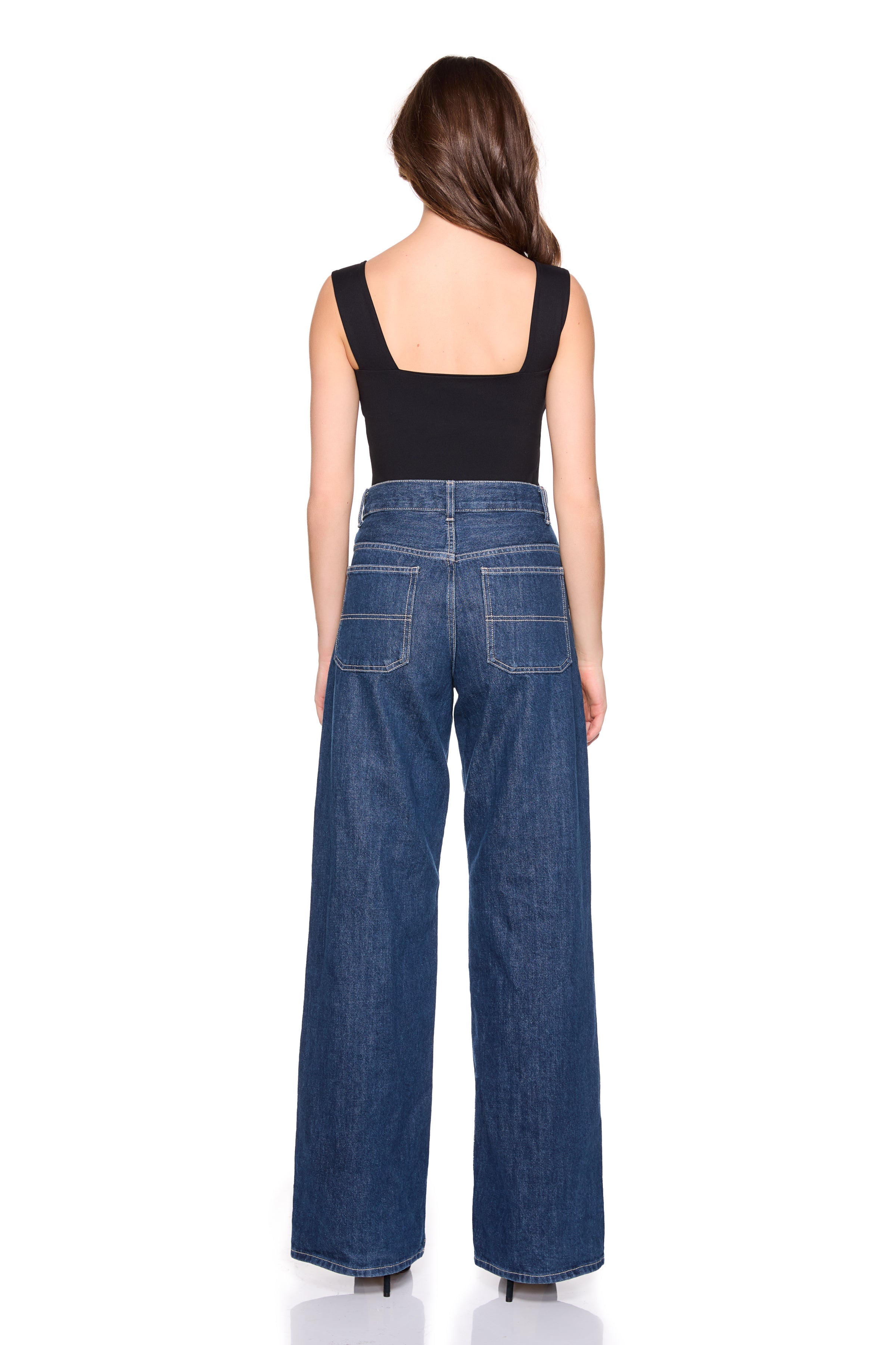 essential wide strap tank top