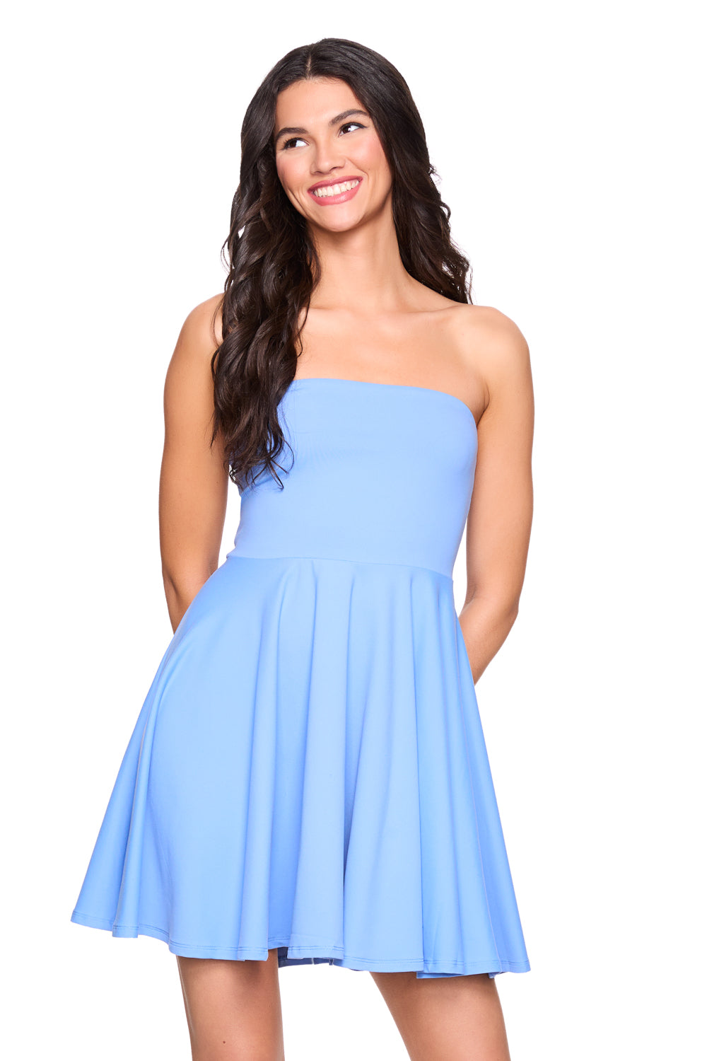 full circle tube dress