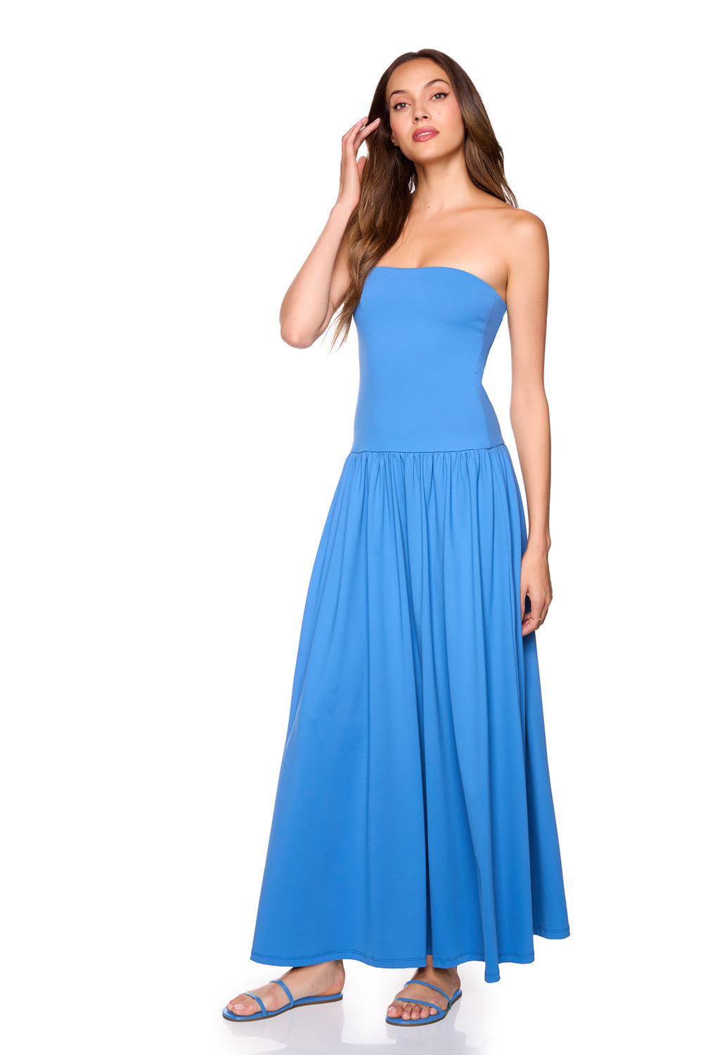 drop waist maxi