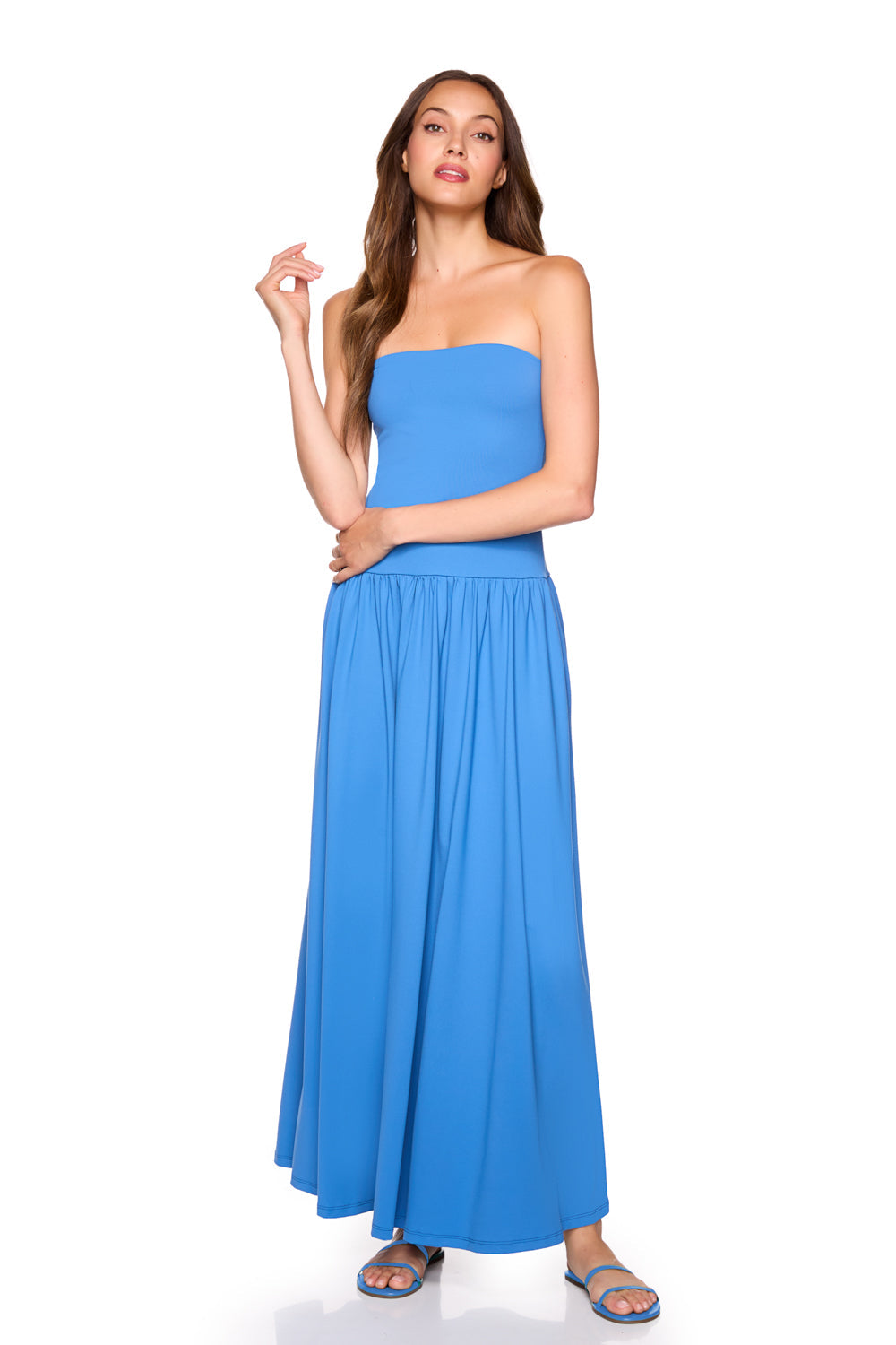 drop waist maxi