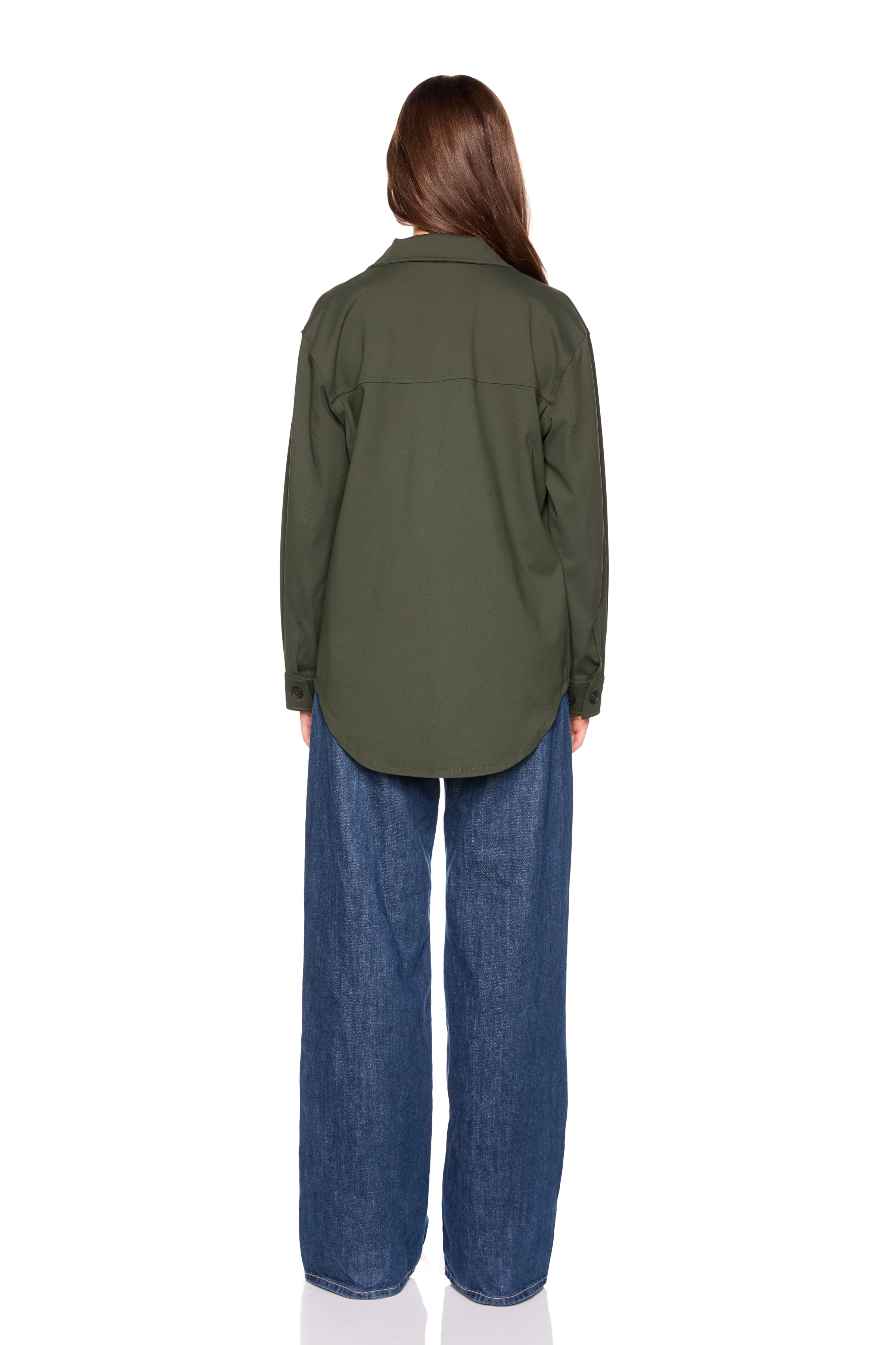 knit shirt pocket jacket hunter