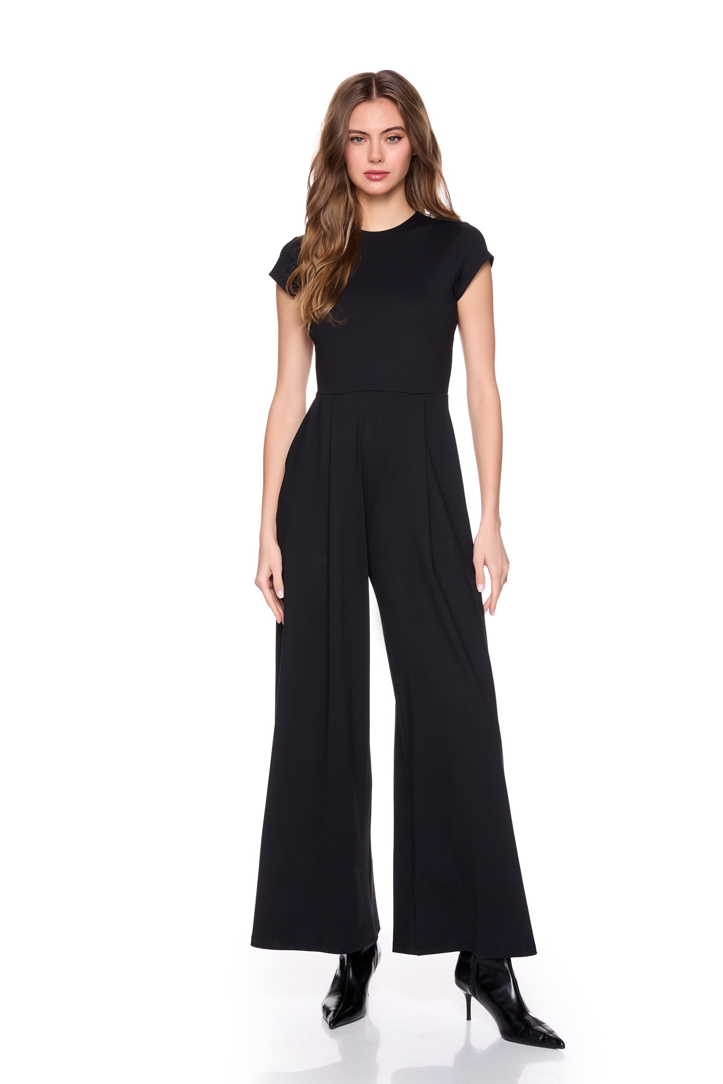 crew short sleeve jumpsuit