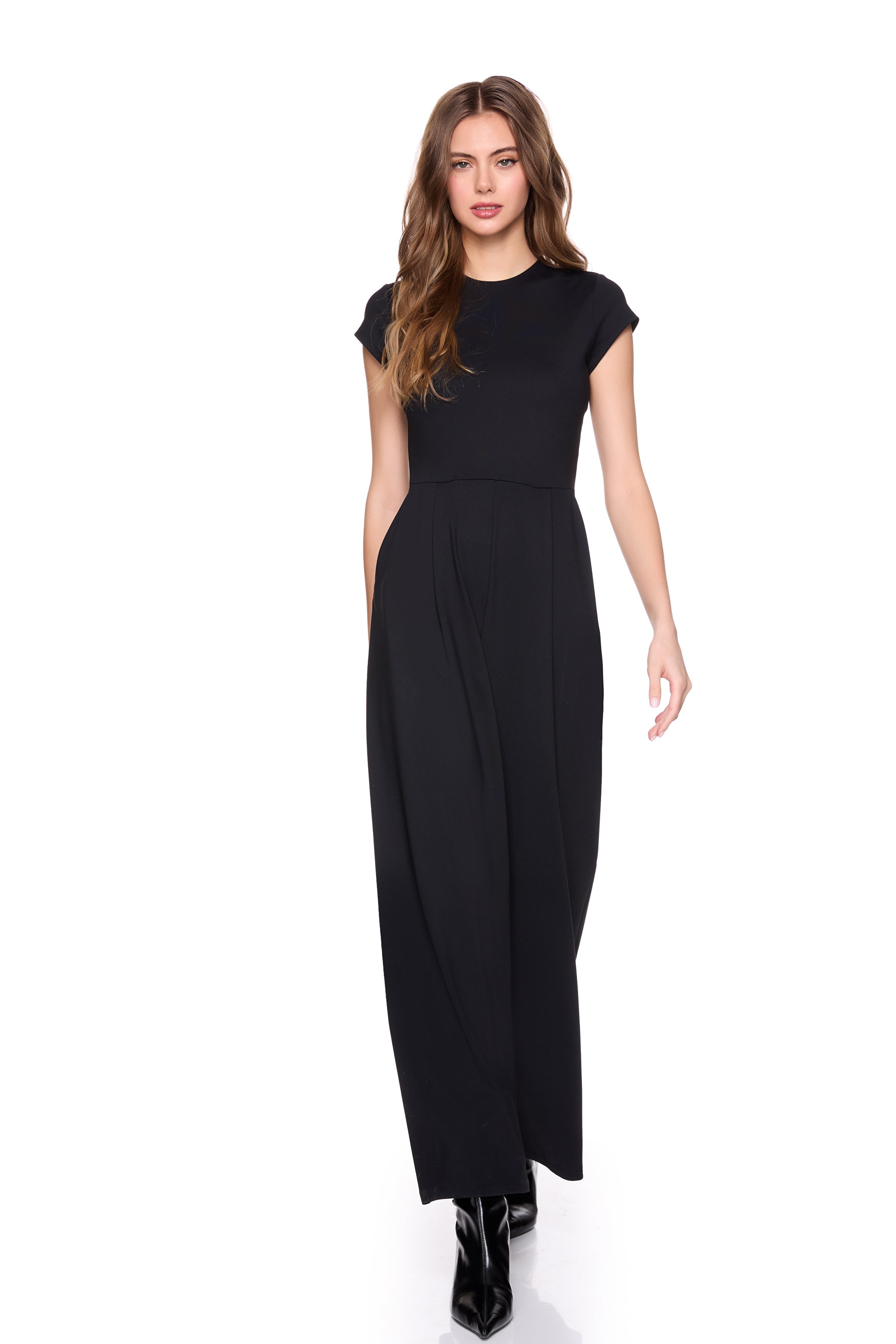 crew short sleeve jumpsuit