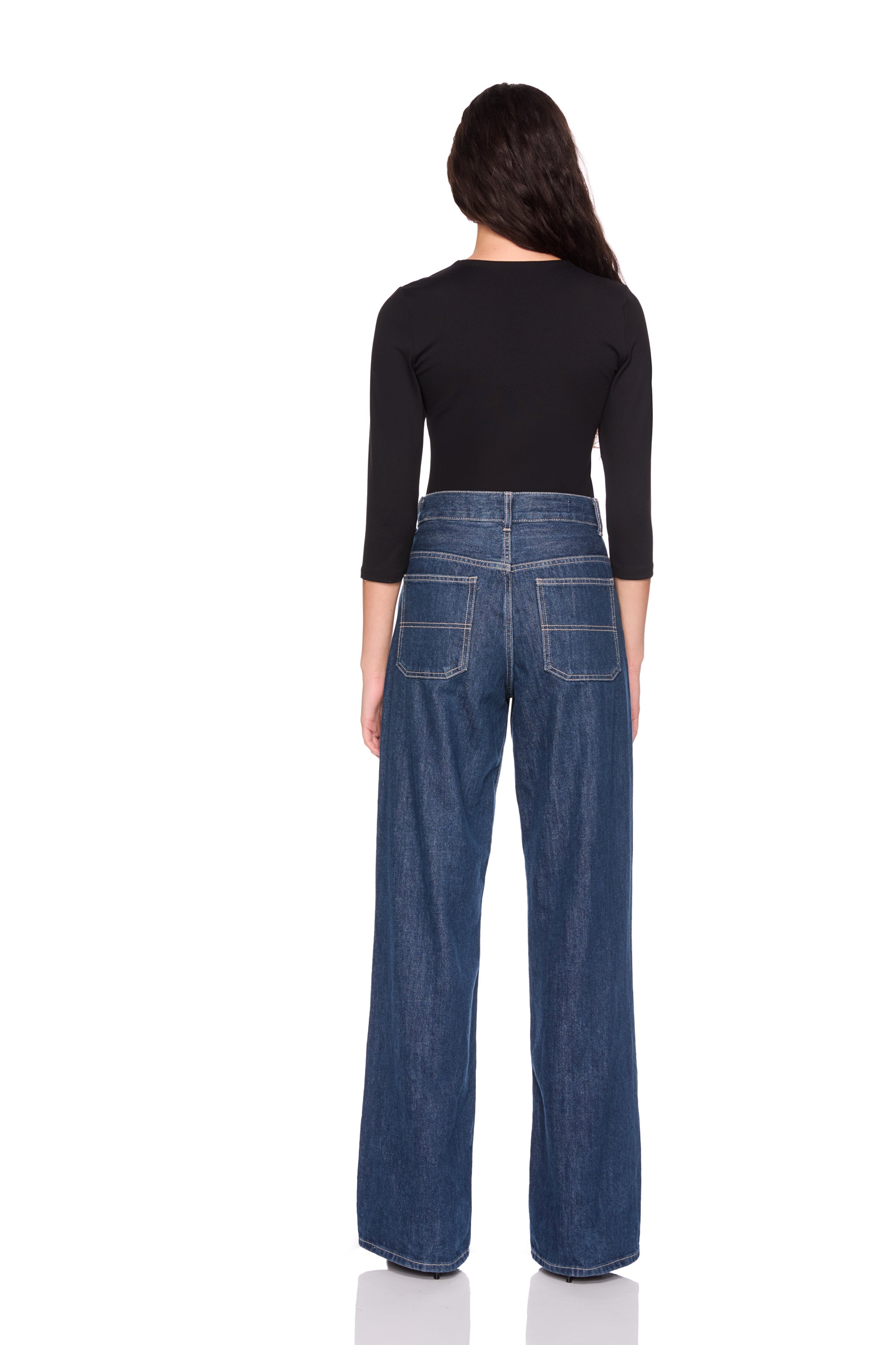 crew elbow sleeve top