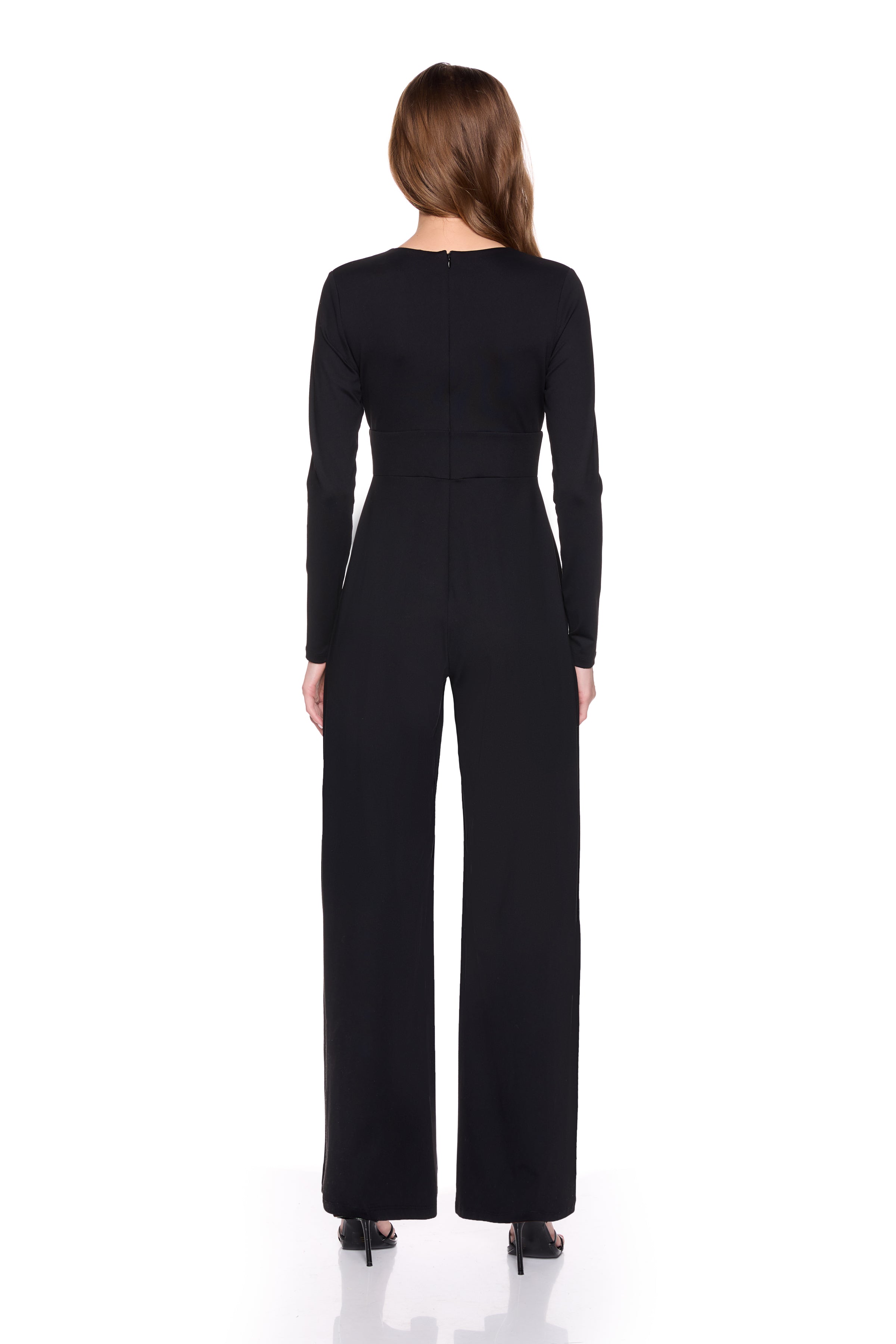 very v long sleeve jumpsuit
