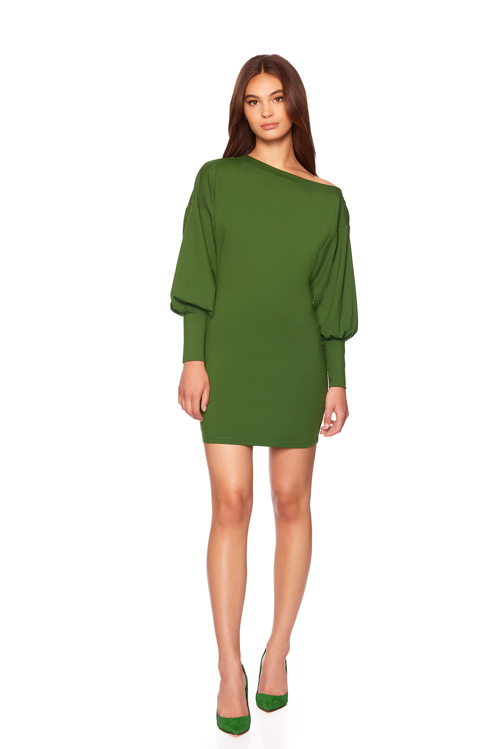 one side off shoulder dress