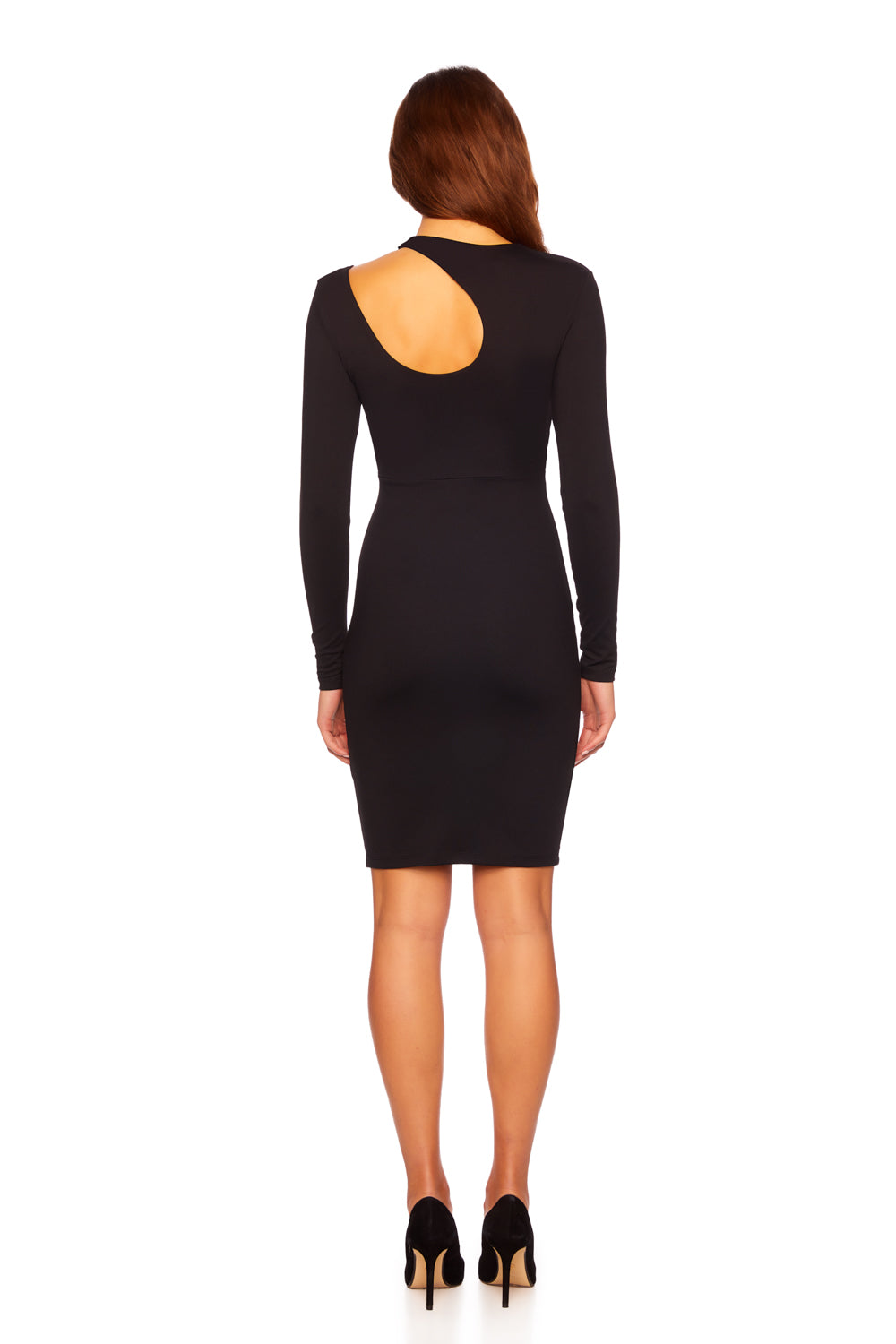 extreme cut out long sleeve dress