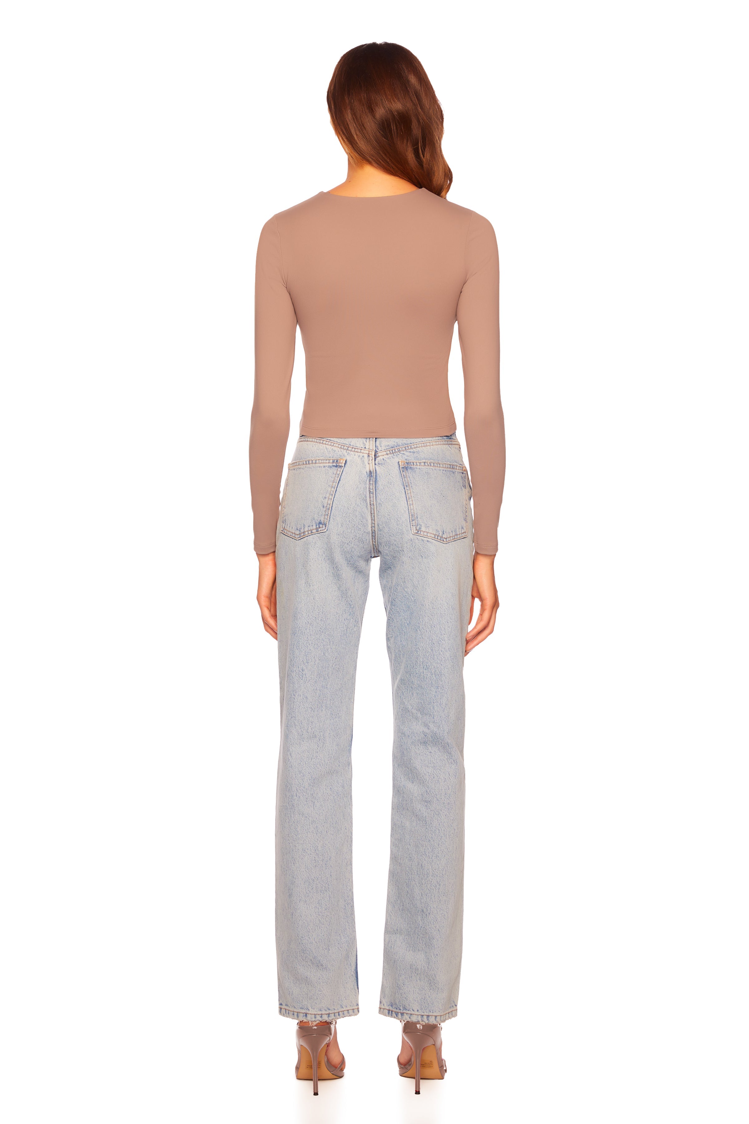 long sleeve crew top