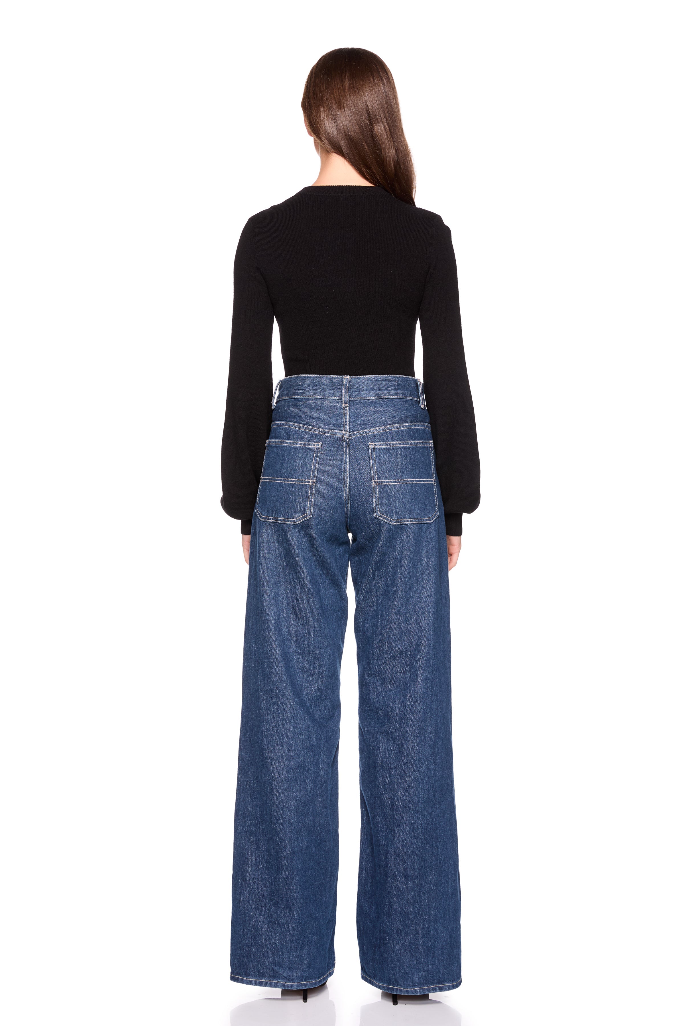 light merino crew sweater