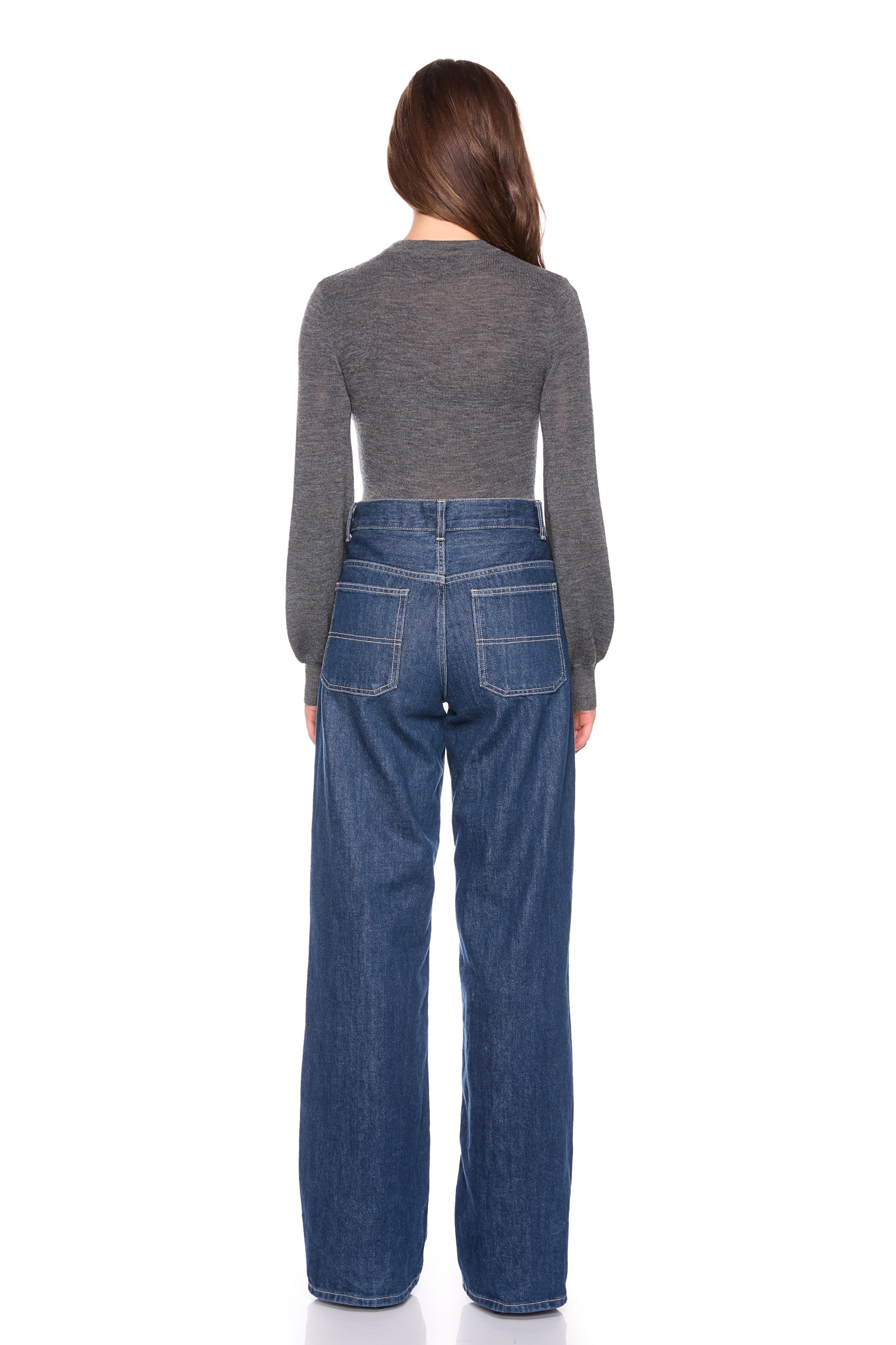 light merino crew sweater