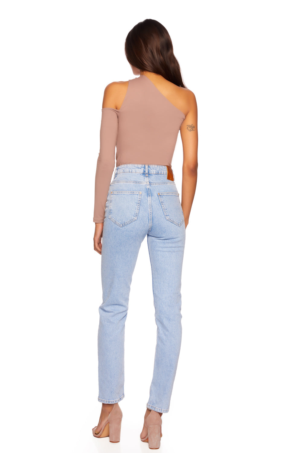 one shoulder strap top