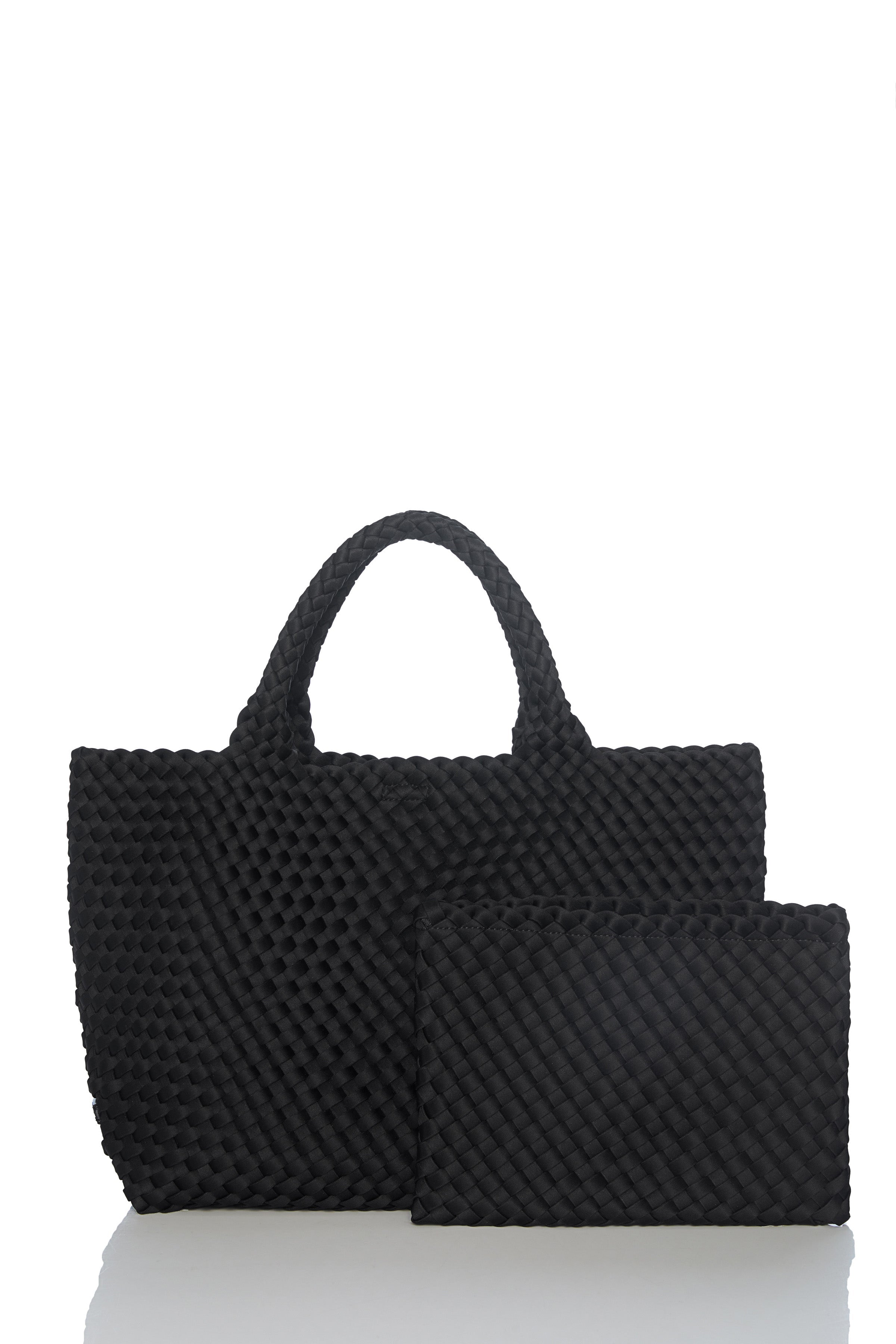 medium tote with zipper pouch