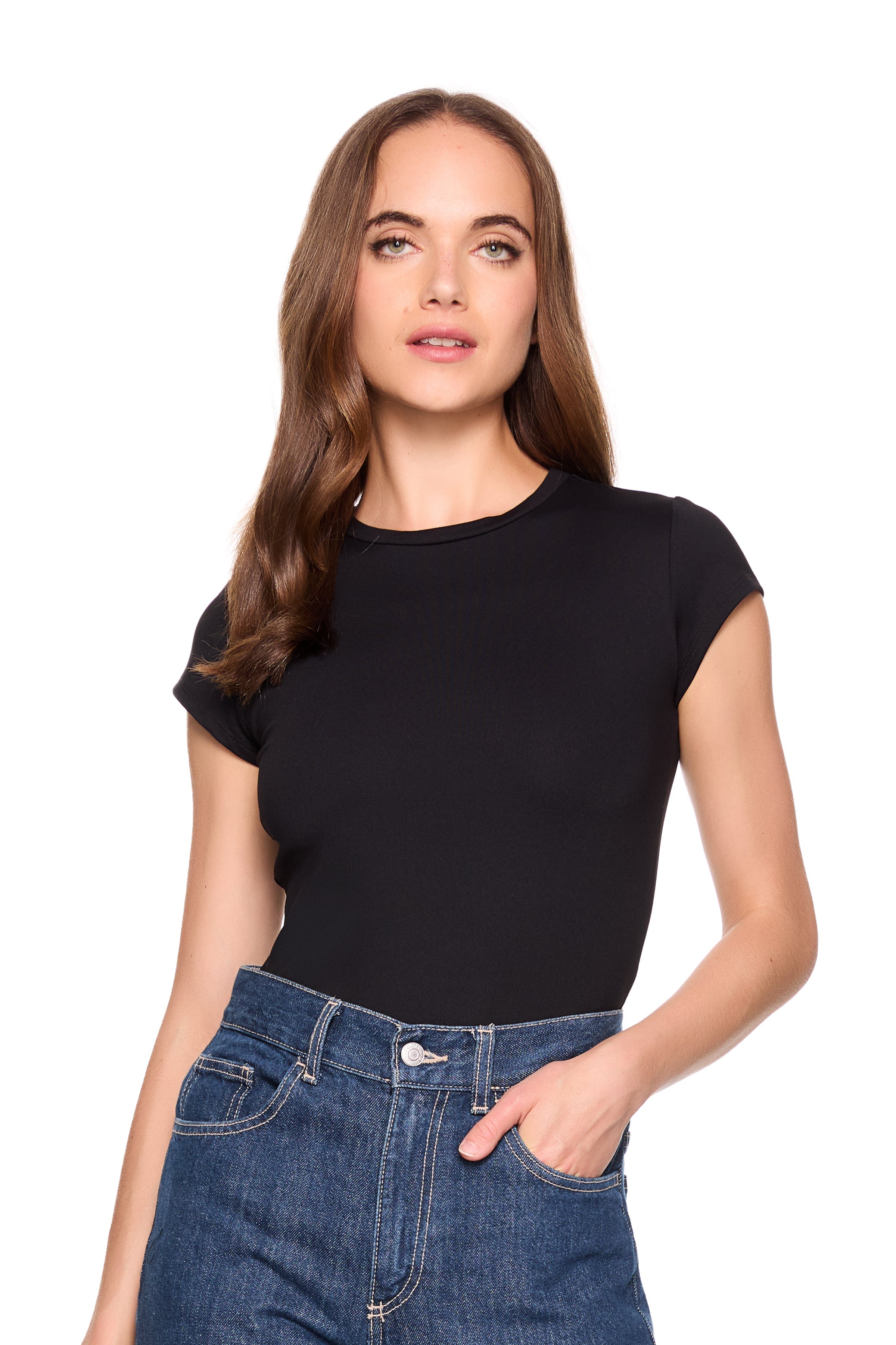 essential crew short sleeve tee