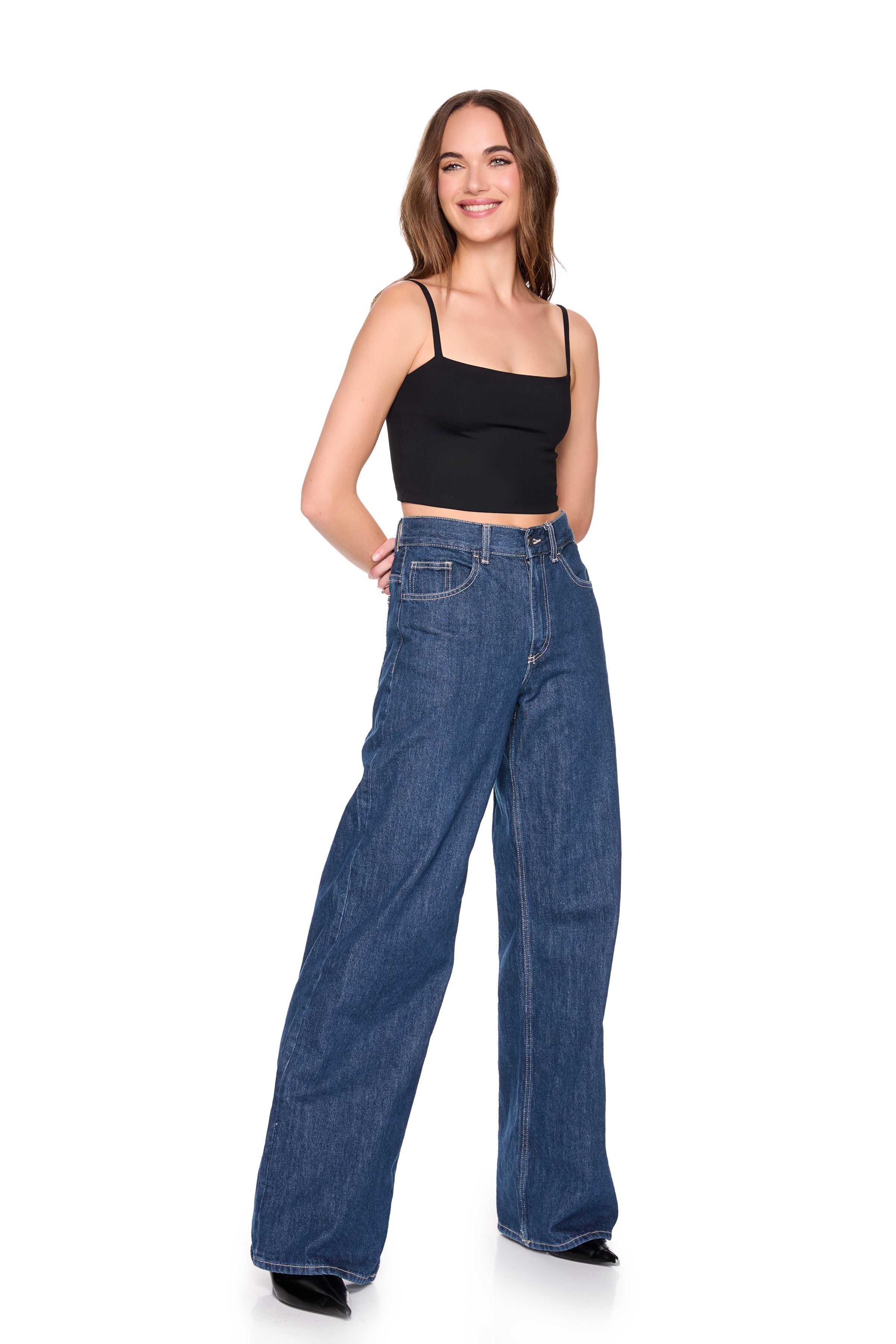 essential string crop top