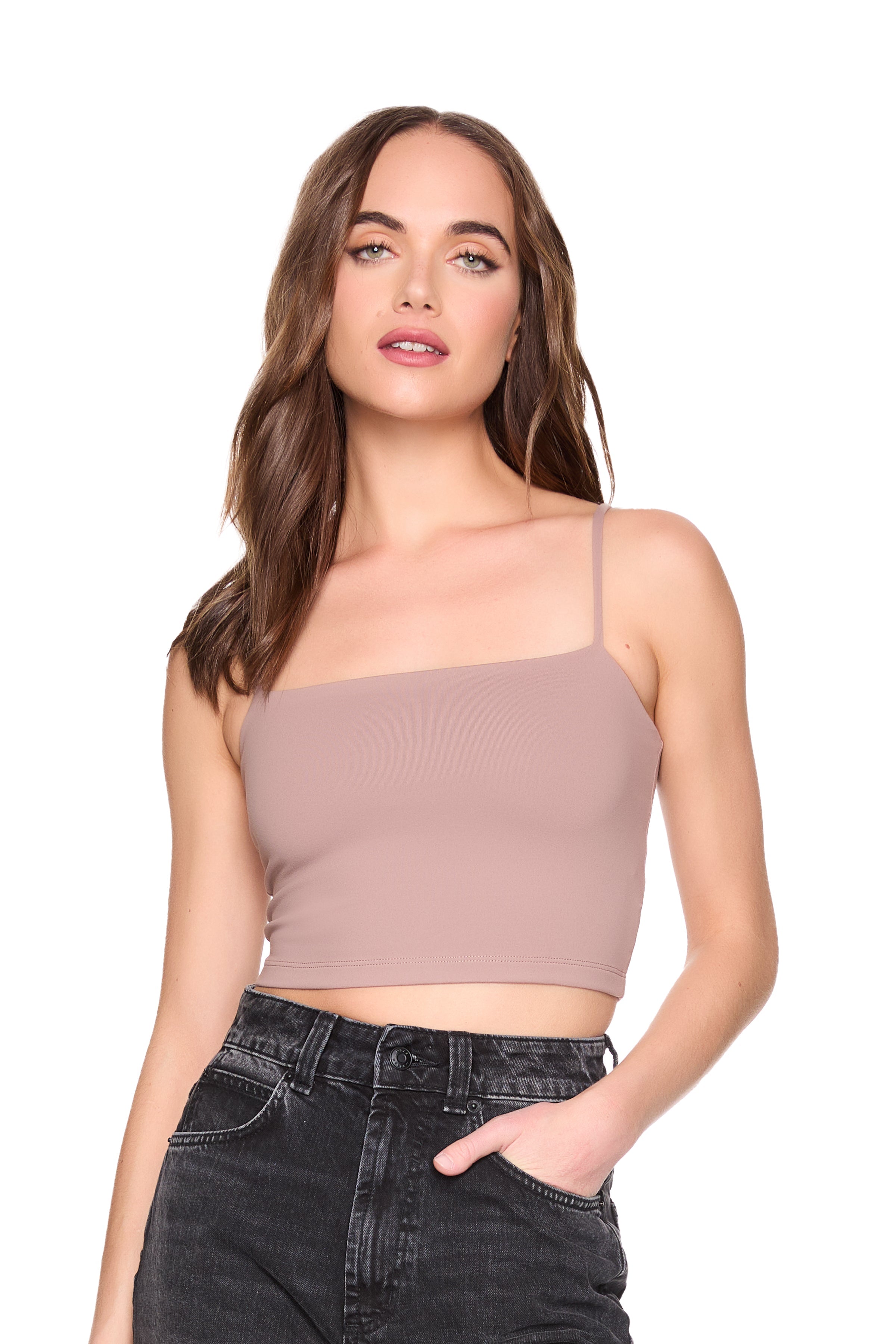 essential string crop top