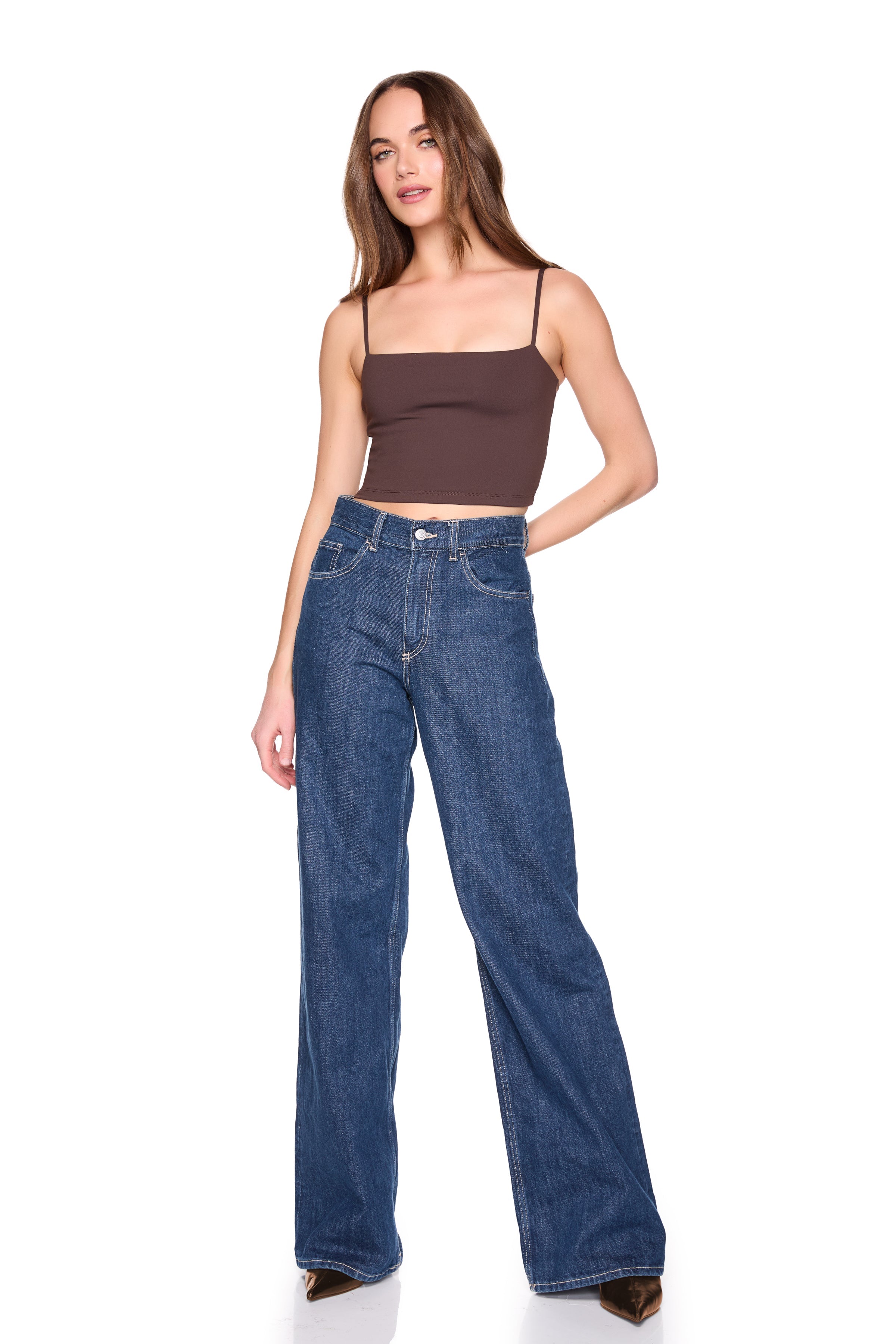 essential string crop top