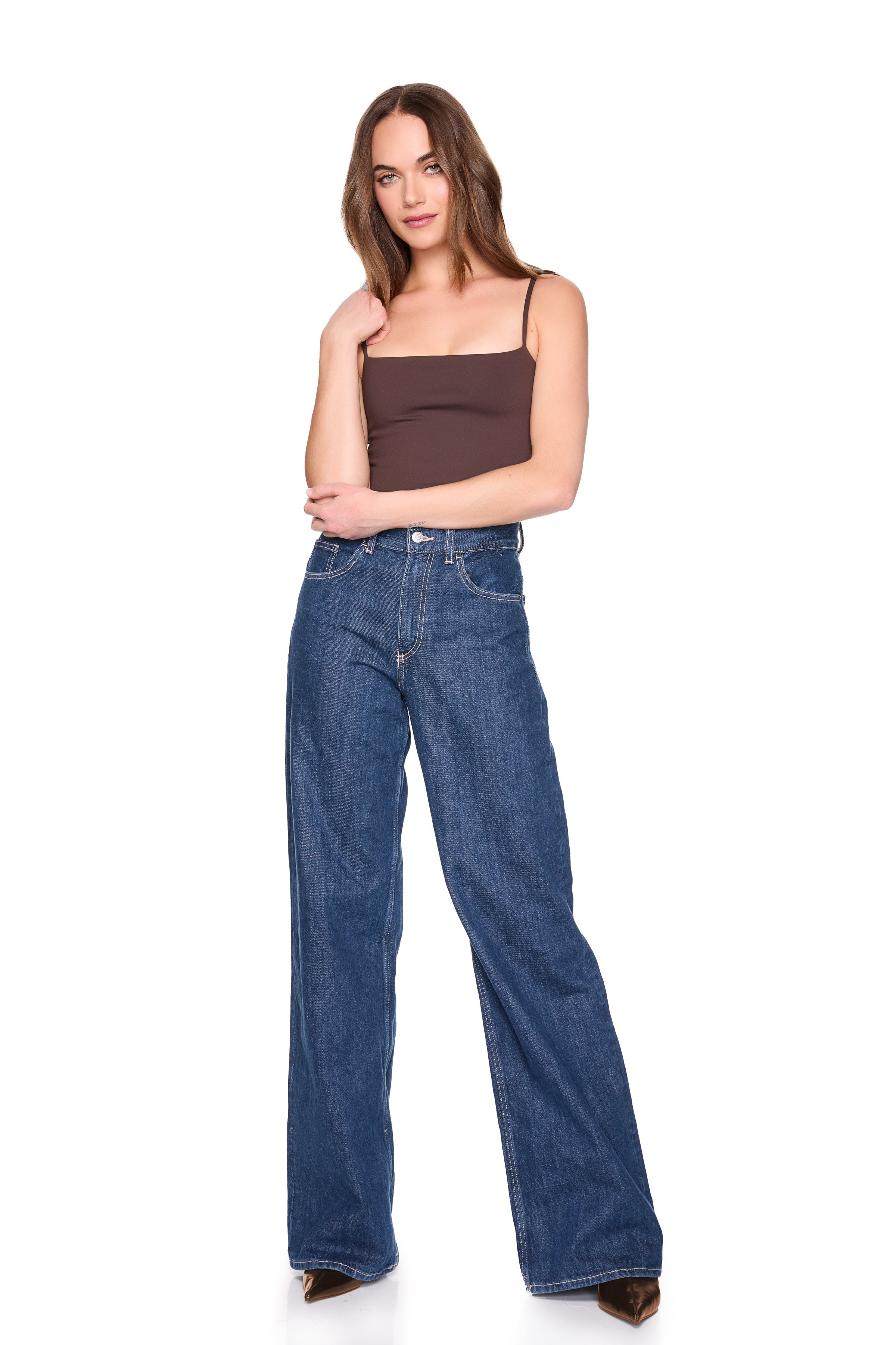 essential string crop top