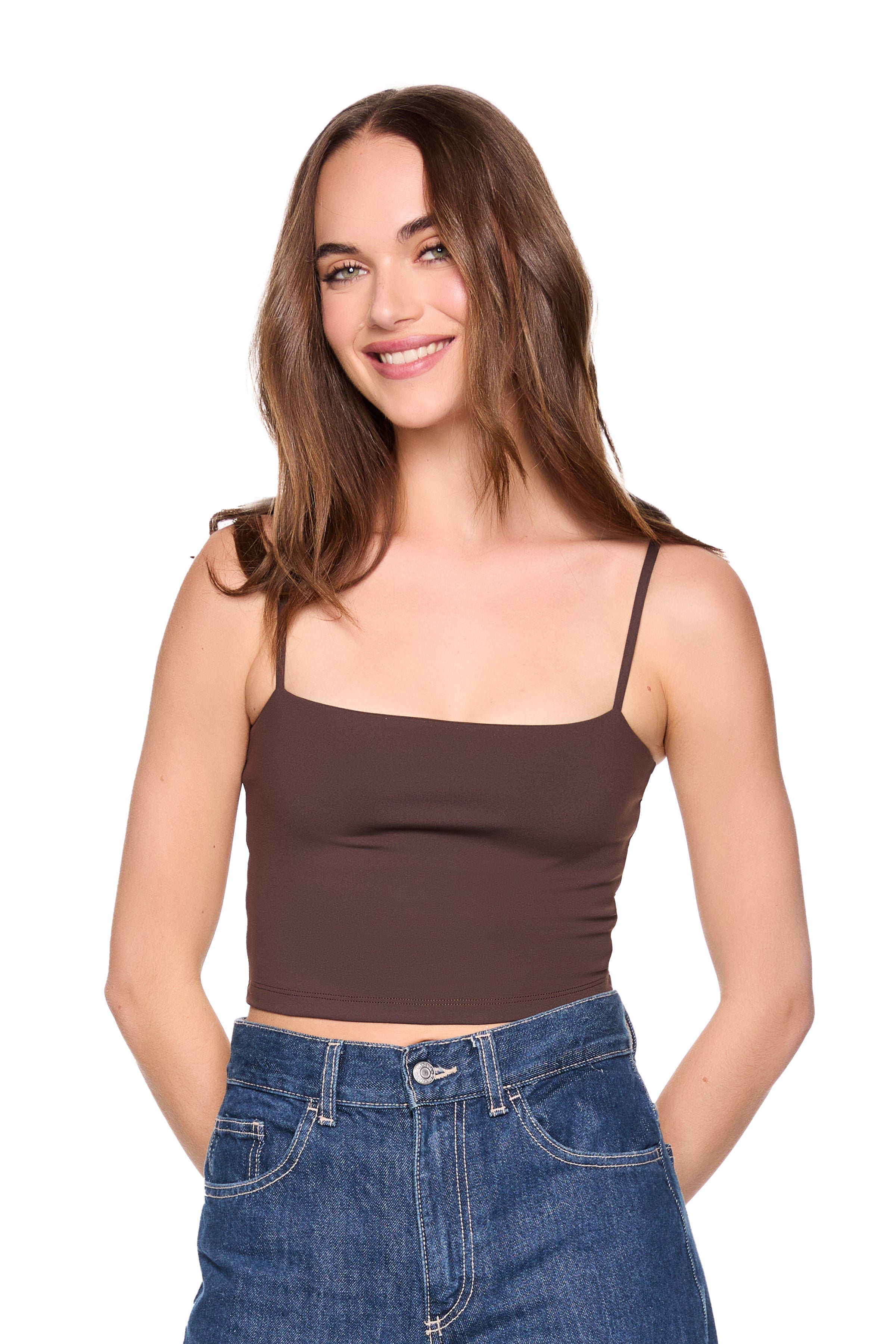 essential string crop top