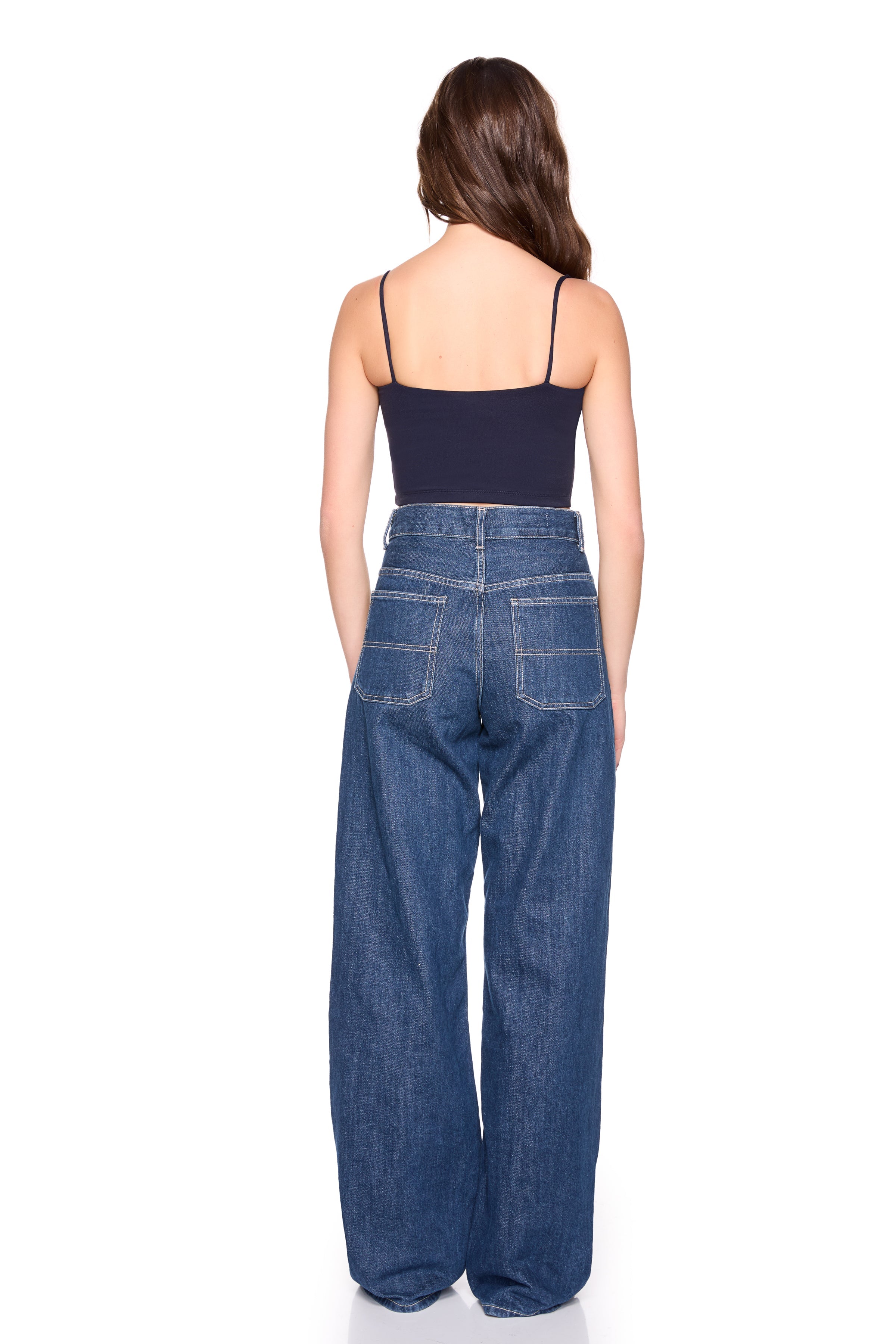 essential string crop top