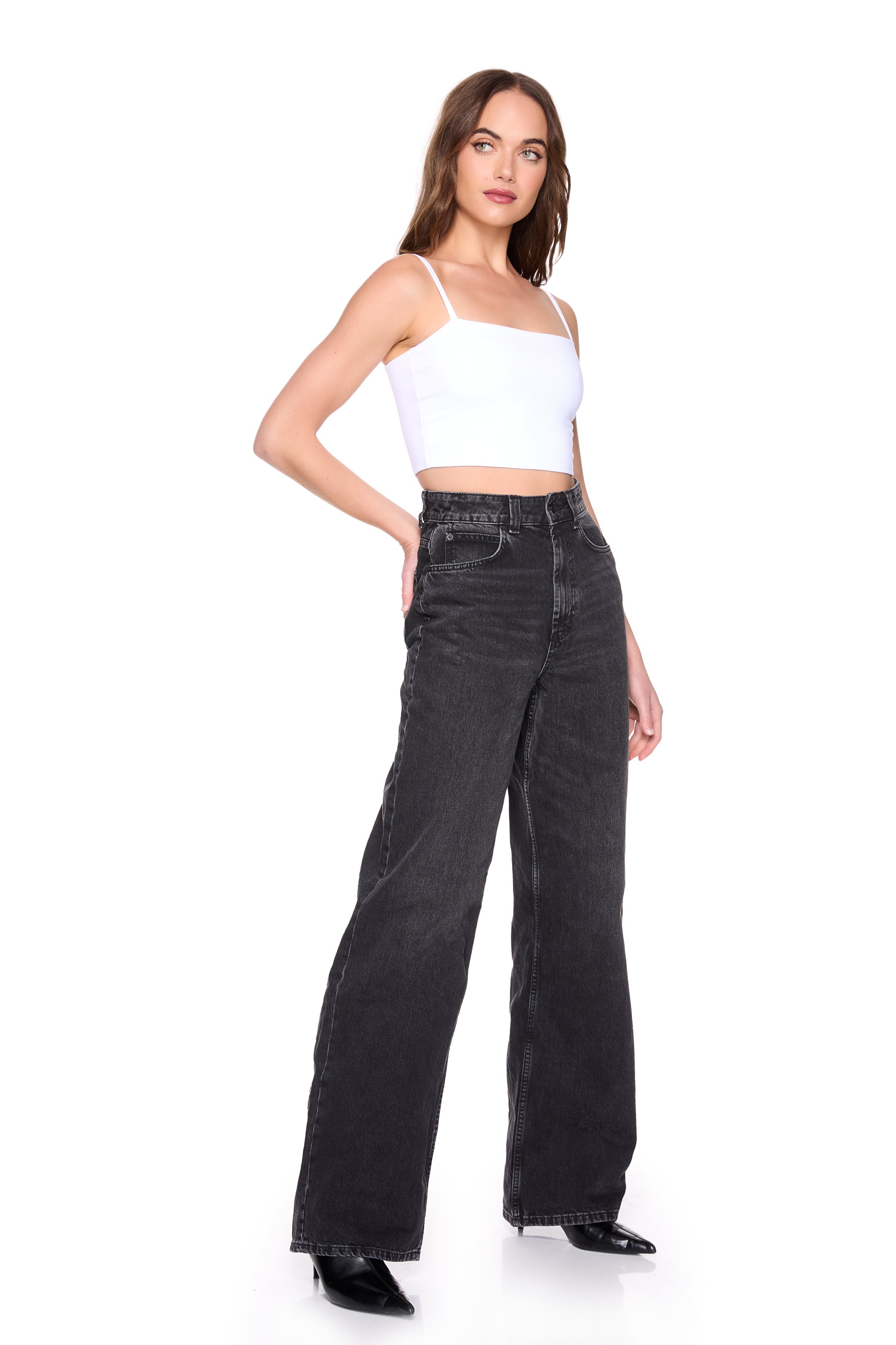 essential string crop top