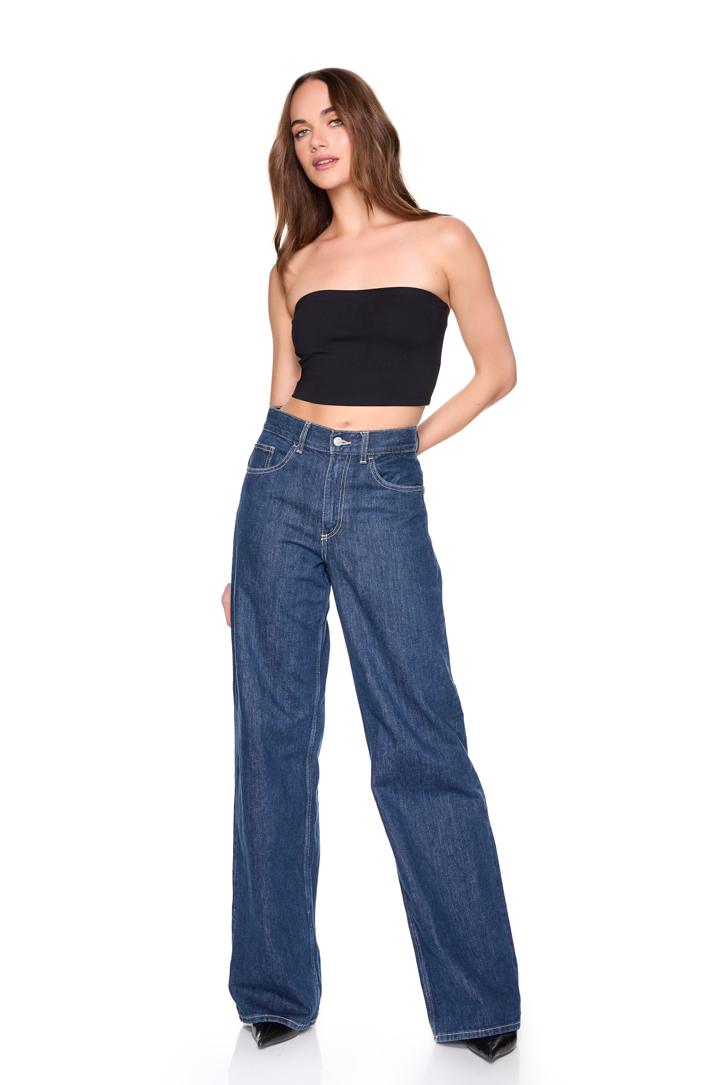 essential crop tube top