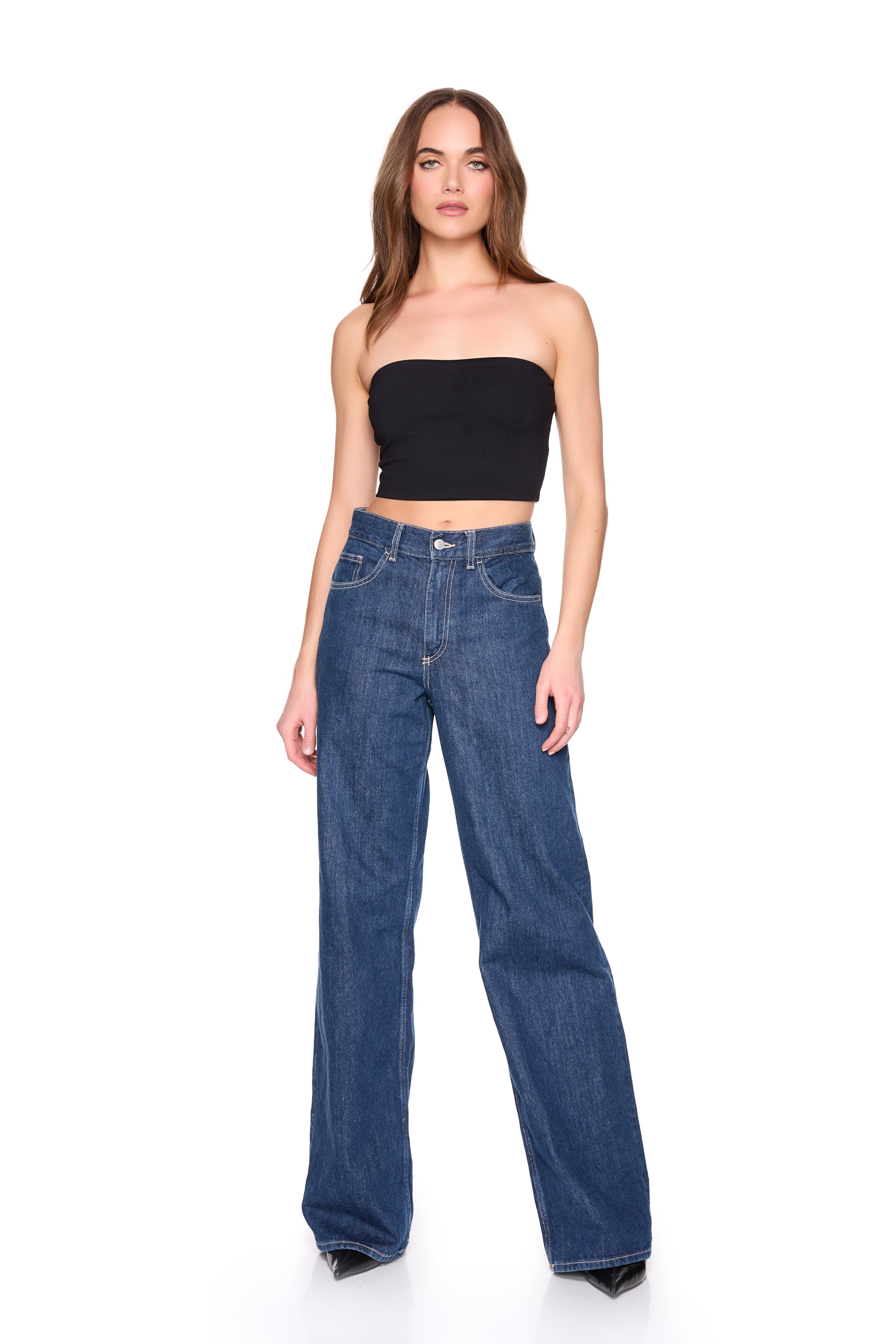 essential crop tube top