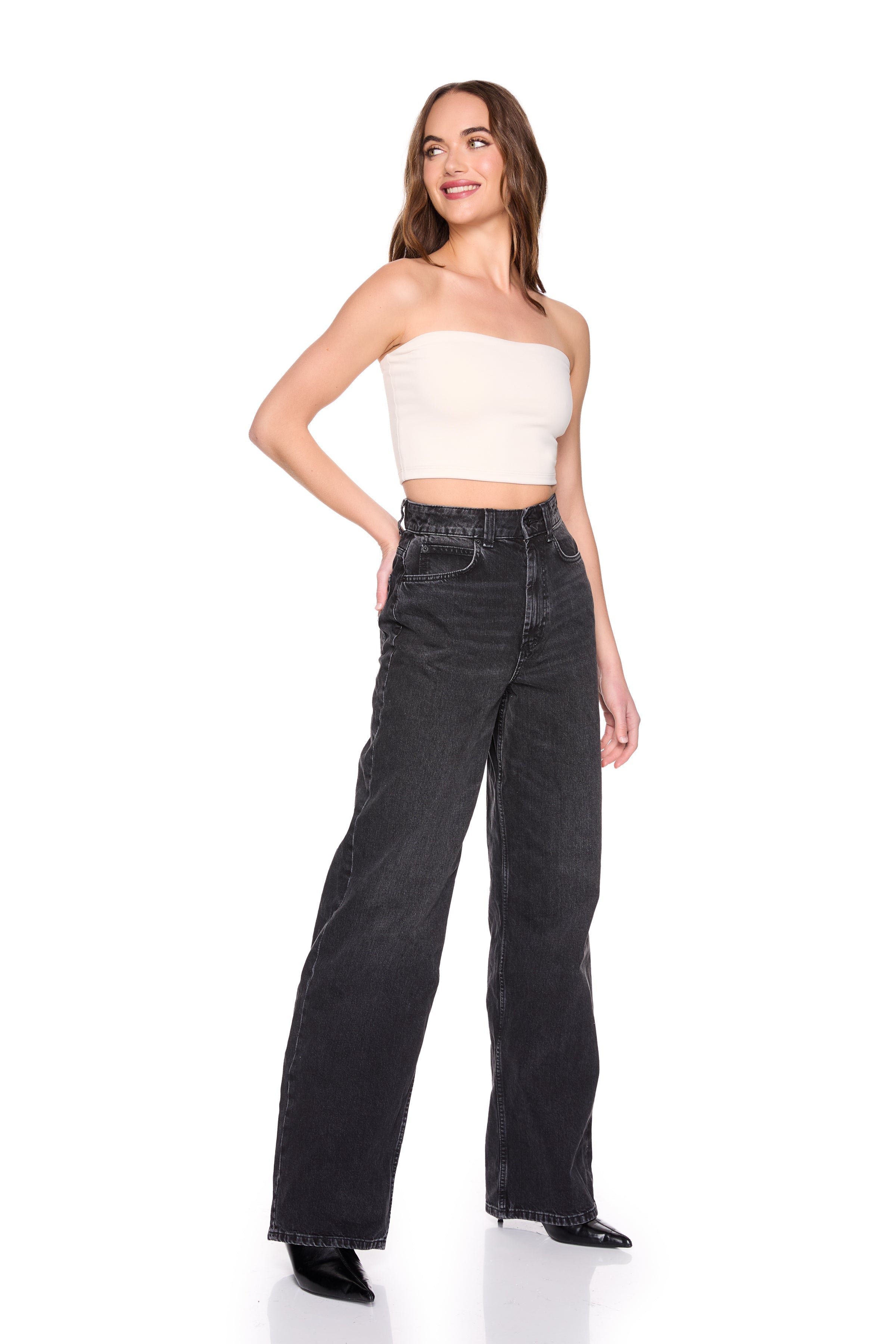 essential crop tube top