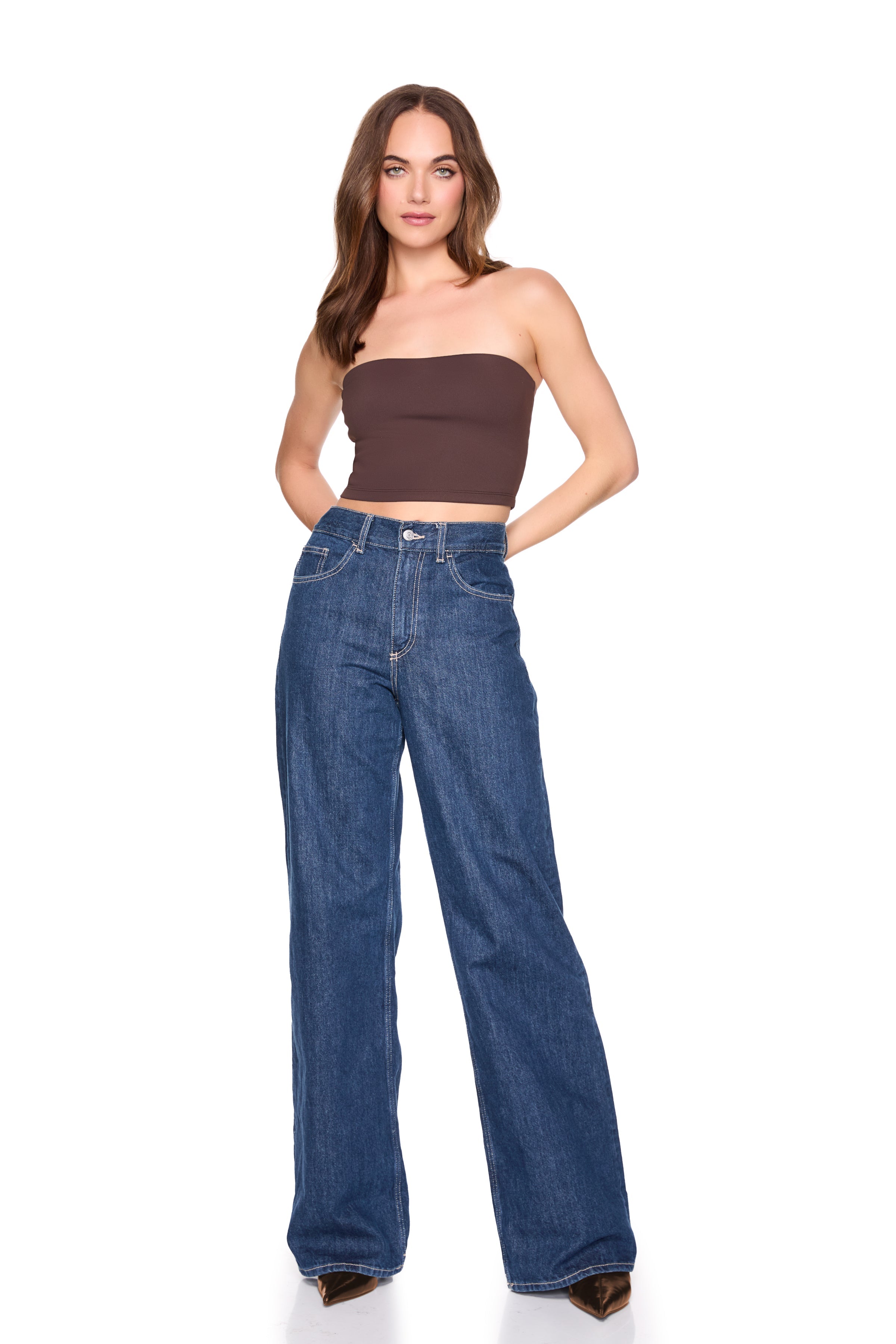 essential crop tube top