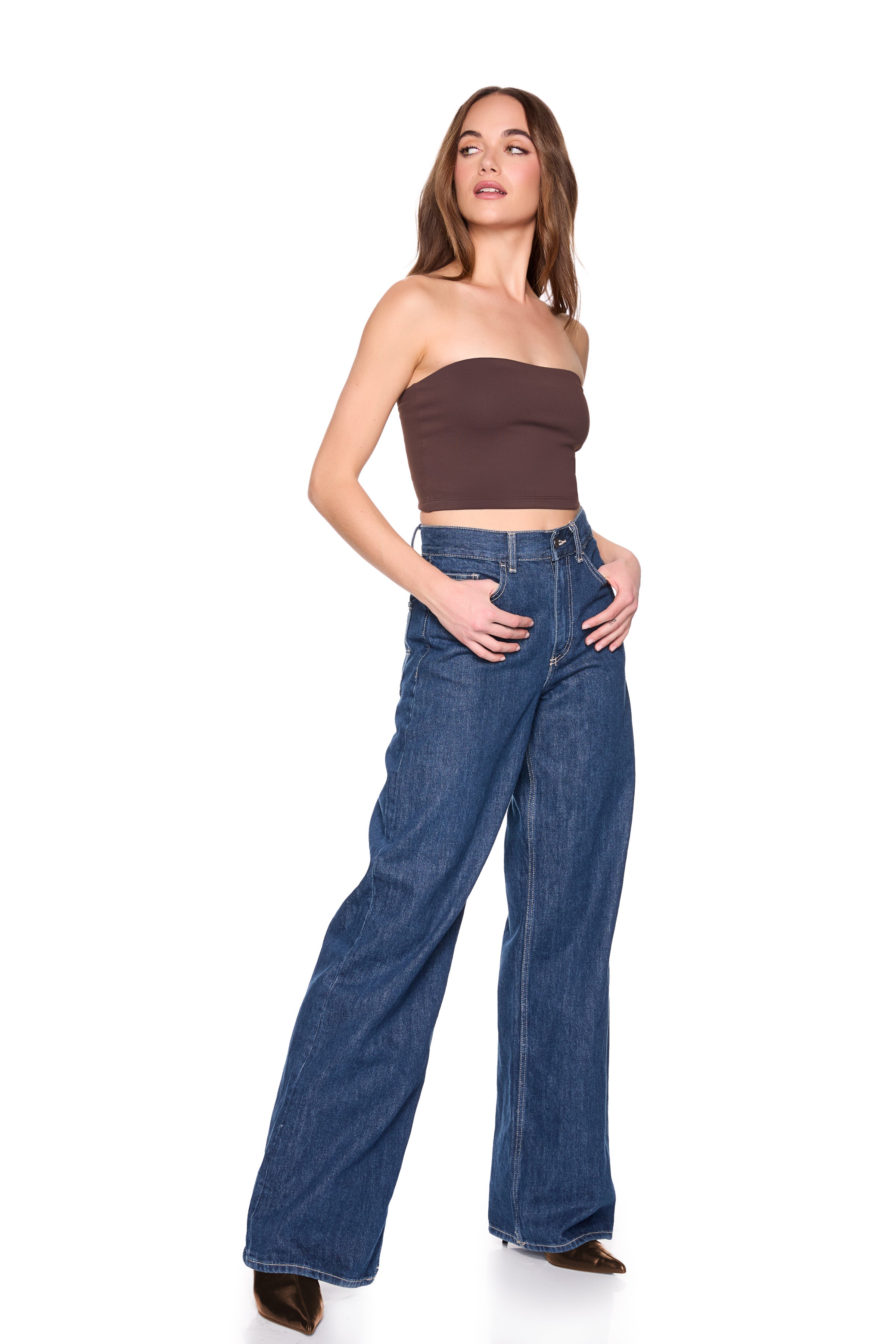 essential crop tube top