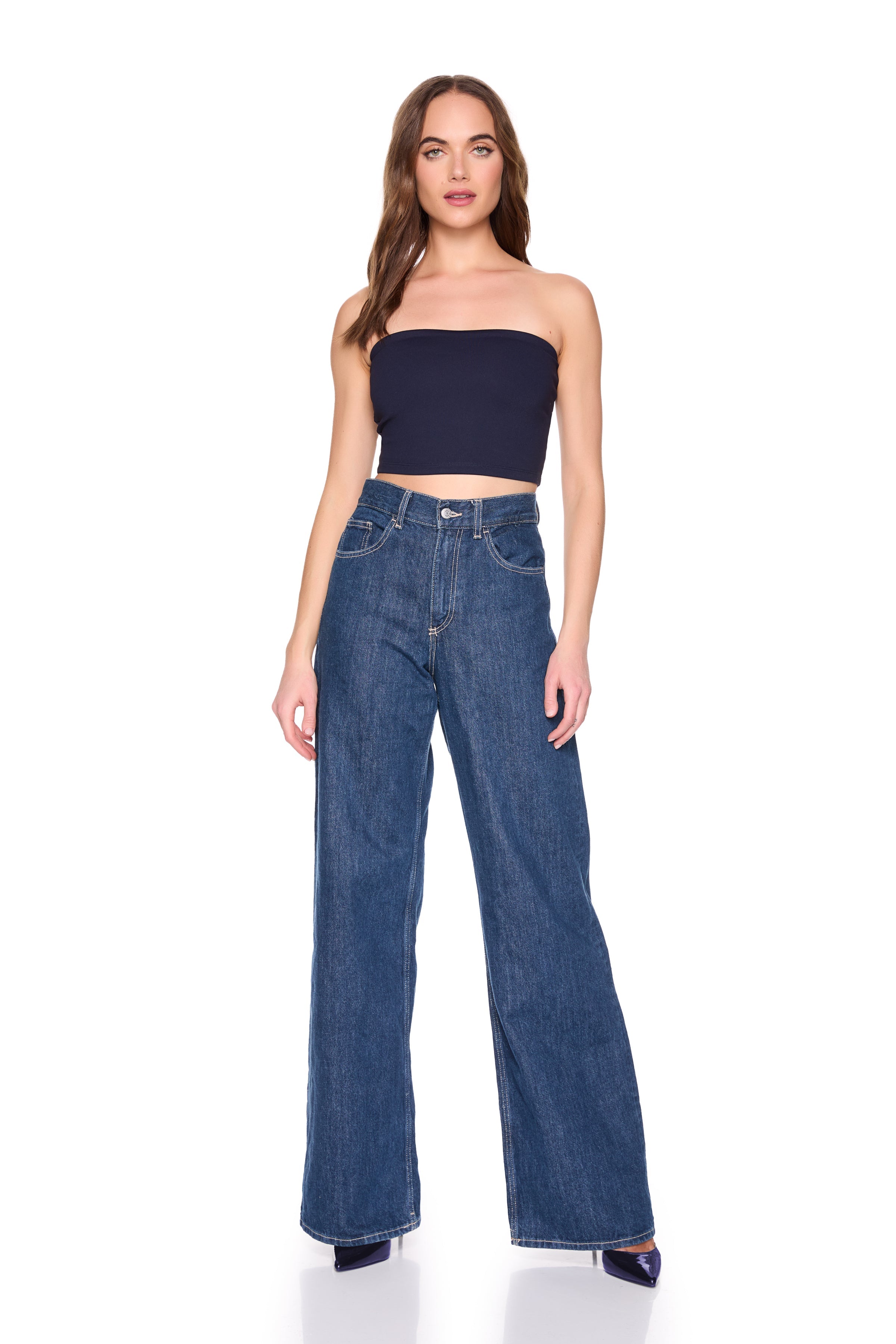 essential crop tube top