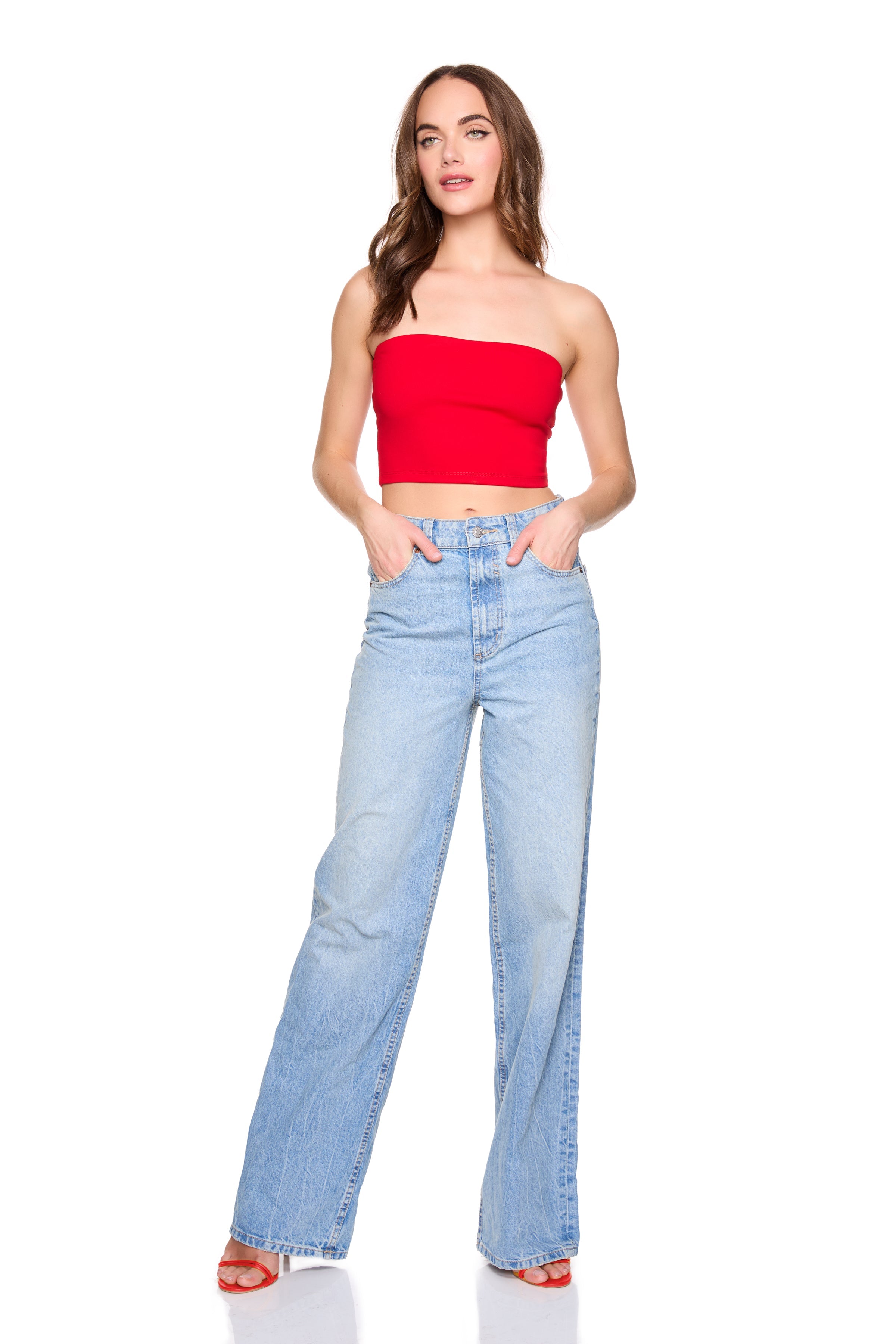 essential crop tube top