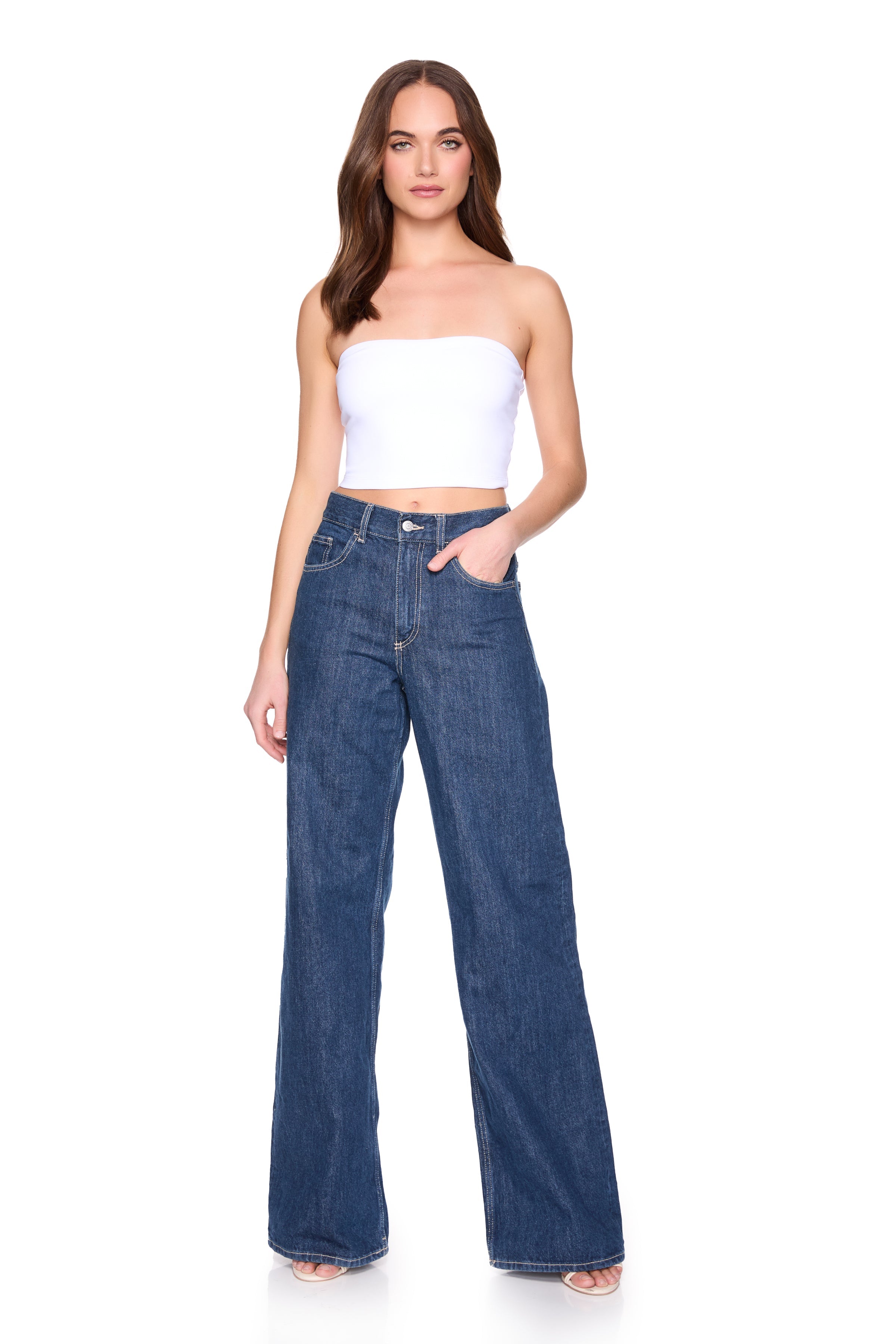 essential crop tube top