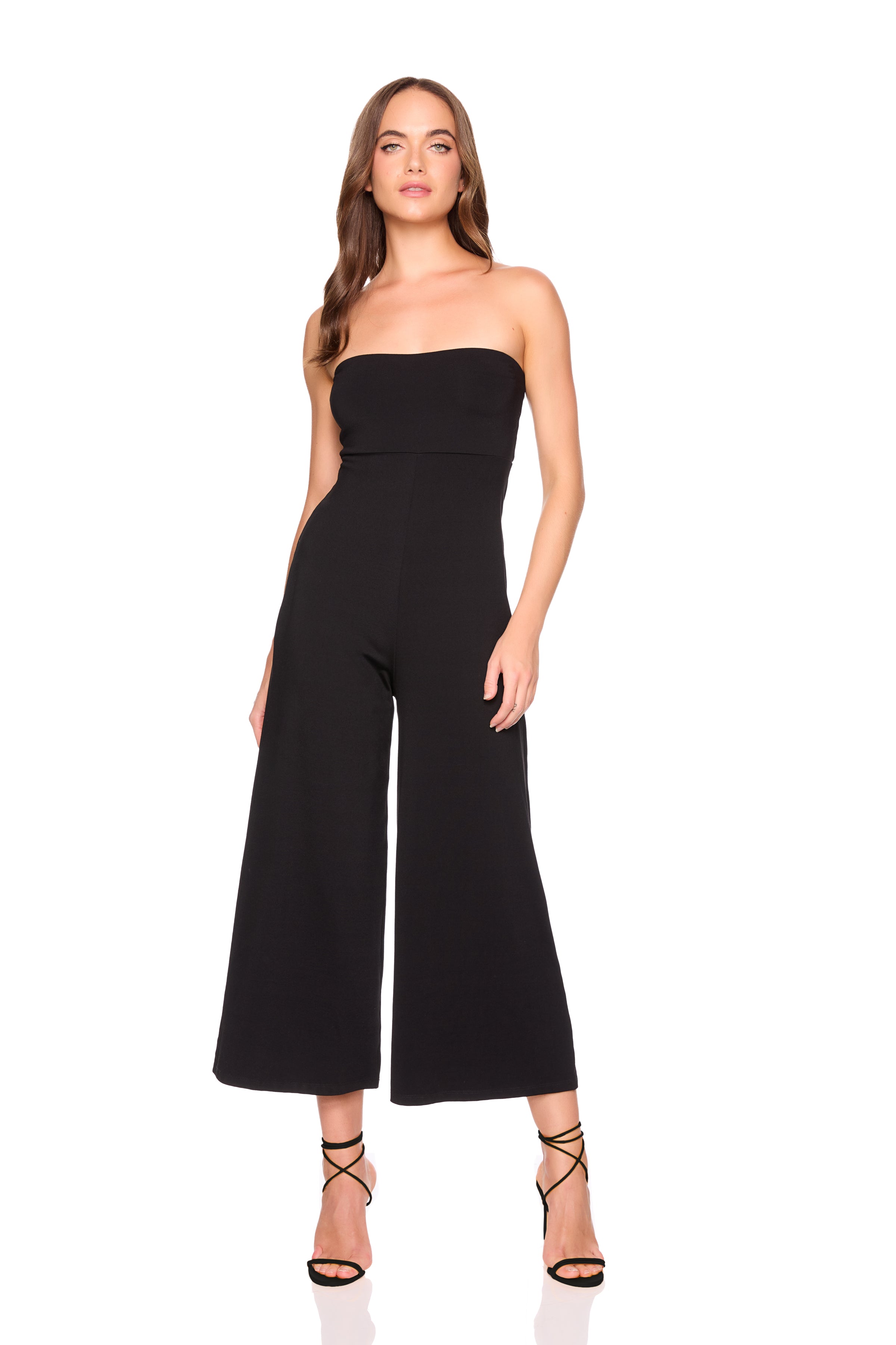 essential tube cropped jumpsuit