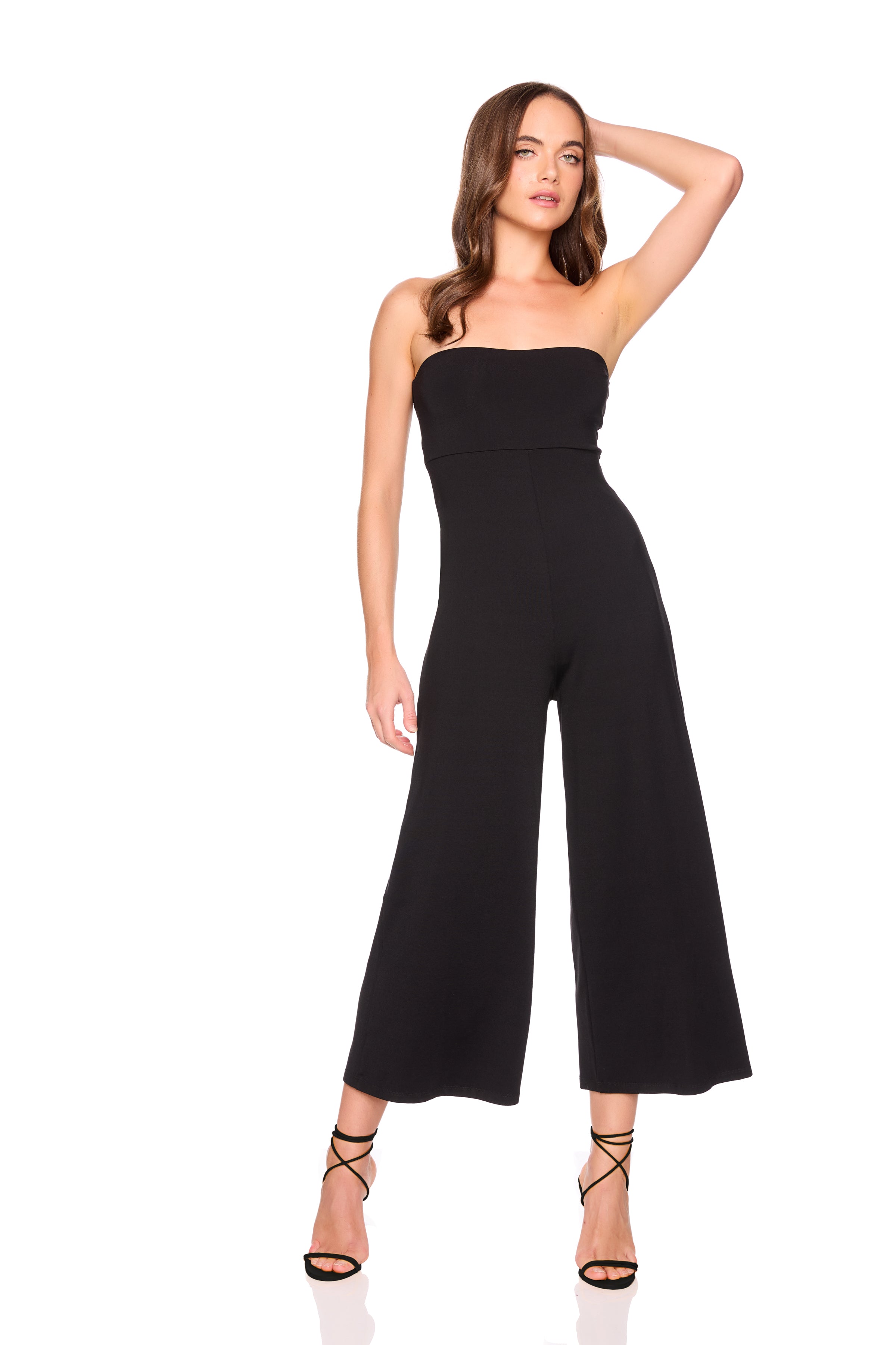 essential tube cropped jumpsuit